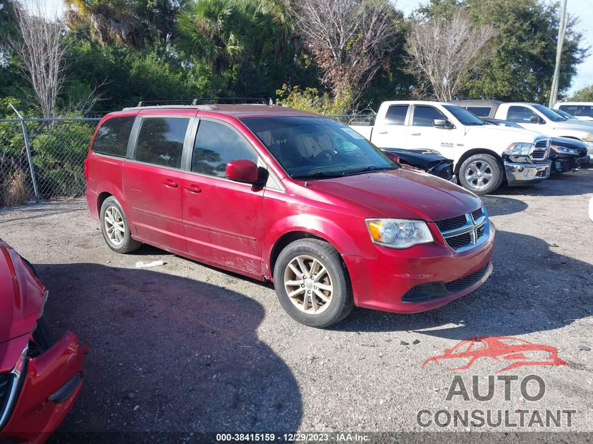 DODGE GRAND CARAVAN 2016 - 2C4RDGCG1GR270688