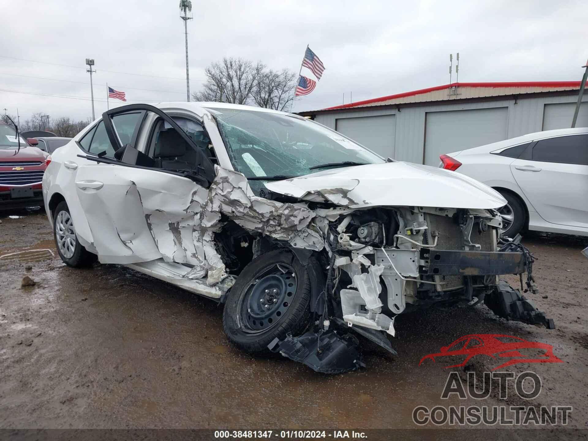 TOYOTA COROLLA 2017 - 5YFBURHE0HP619300
