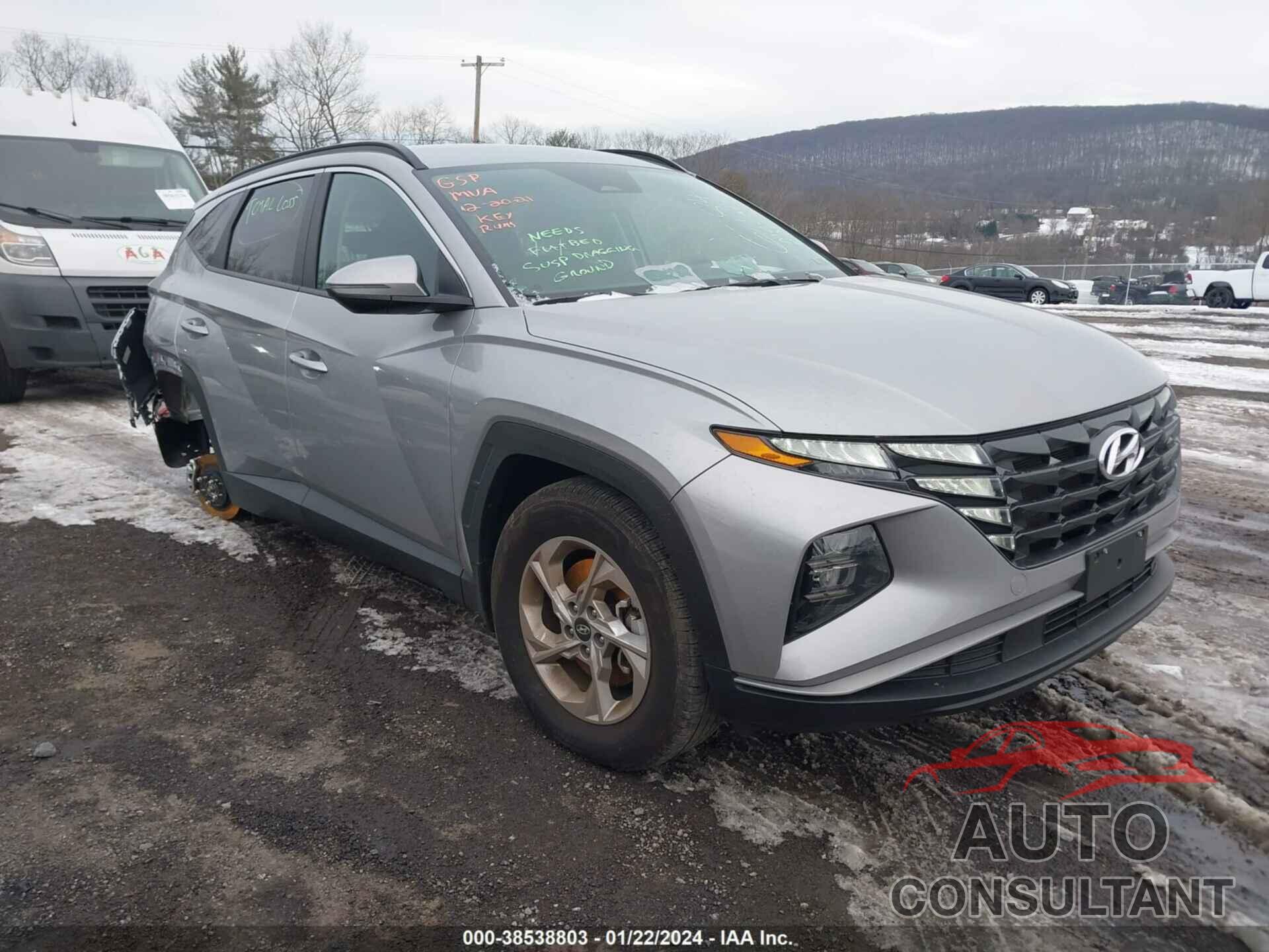 HYUNDAI TUCSON 2022 - KM8JBCAE9NU167169