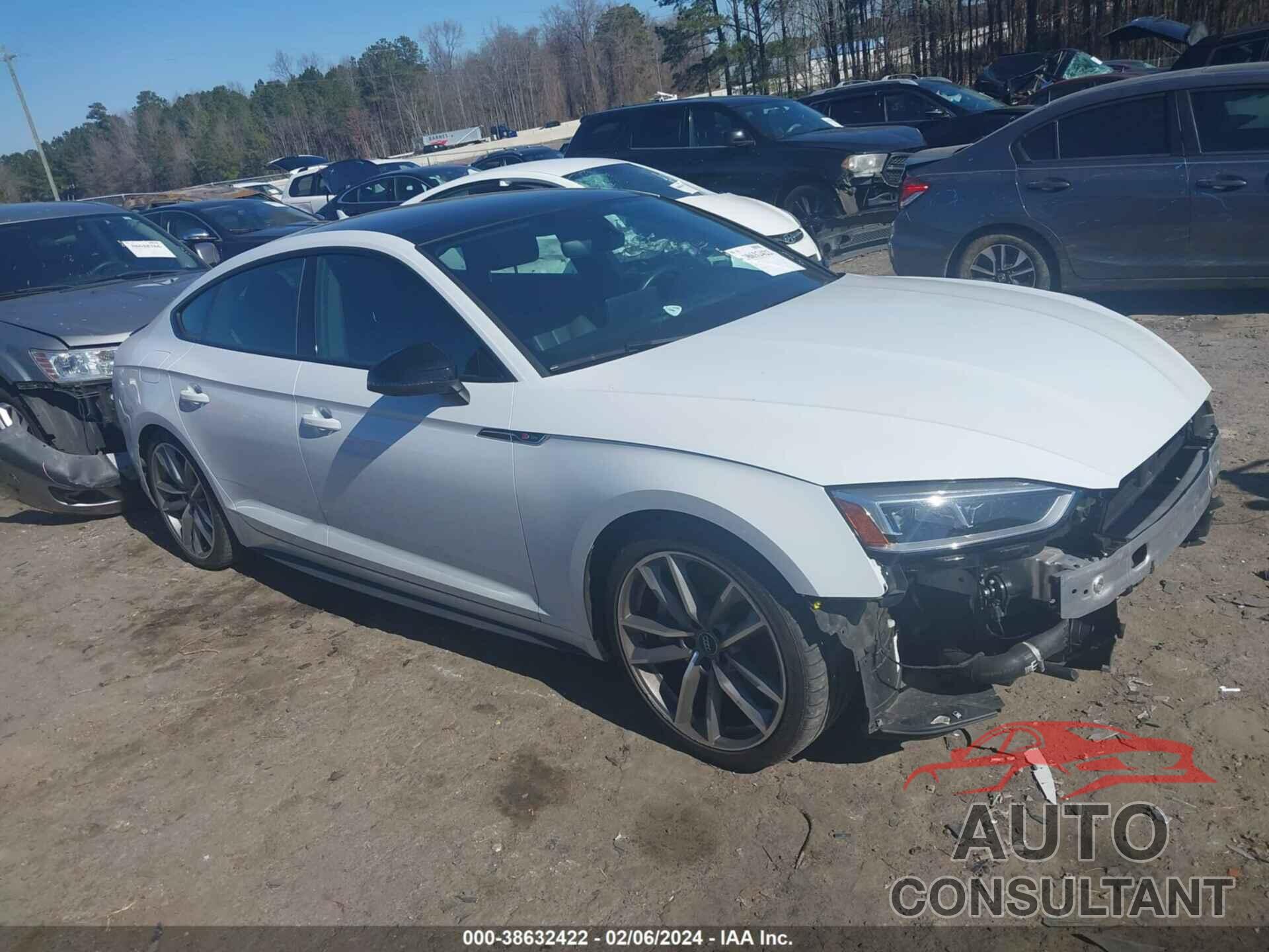 AUDI A5 2019 - WAUFNCF51KA020400