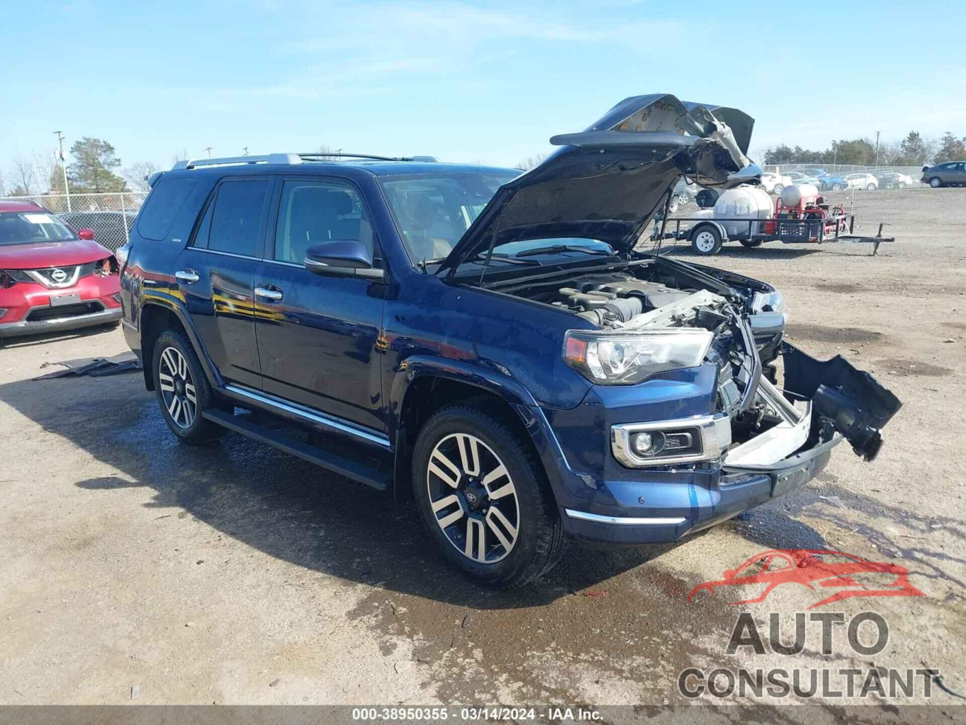 TOYOTA 4RUNNER 2021 - JTEKU5JR5M5942119