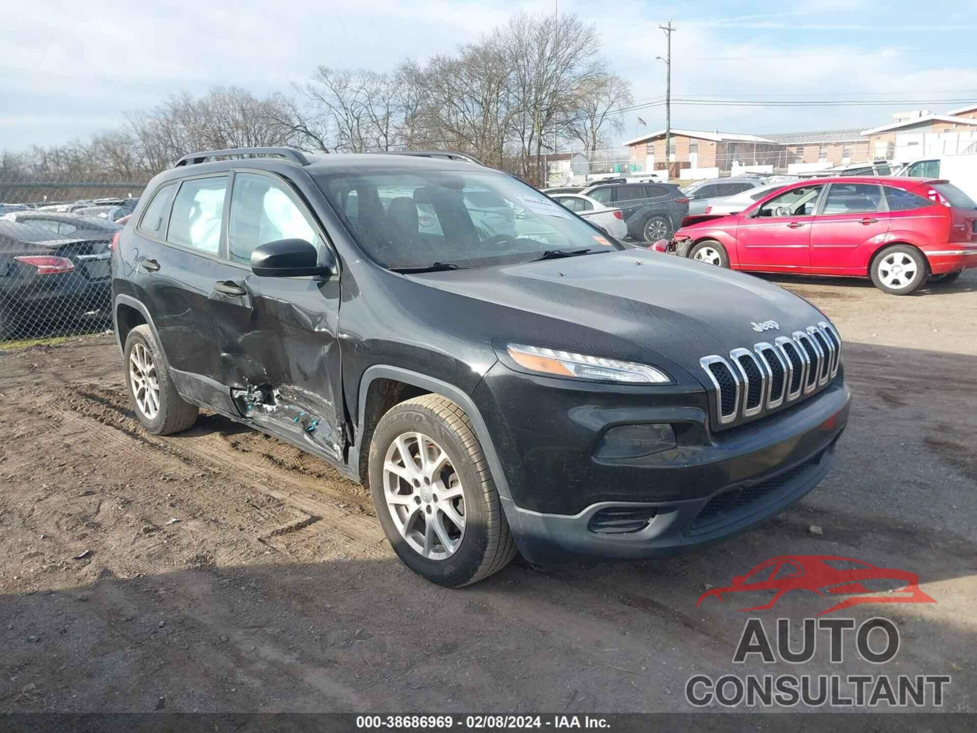 JEEP CHEROKEE 2016 - 1C4PJLAB8GW135831