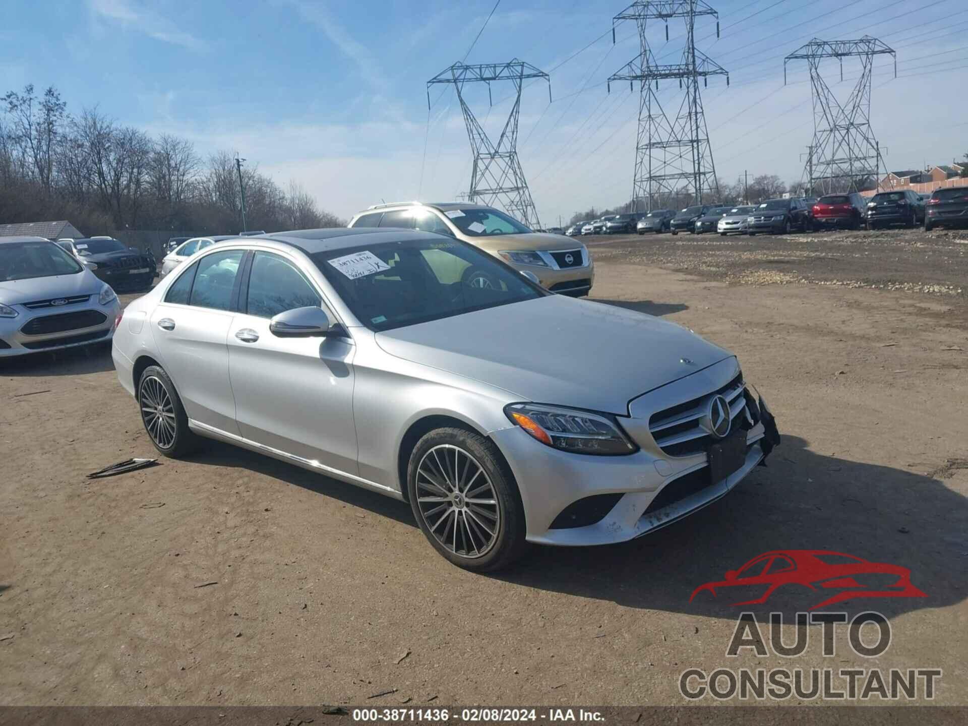 MERCEDES-BENZ C 300 2020 - WDDWF8EB4LR558389