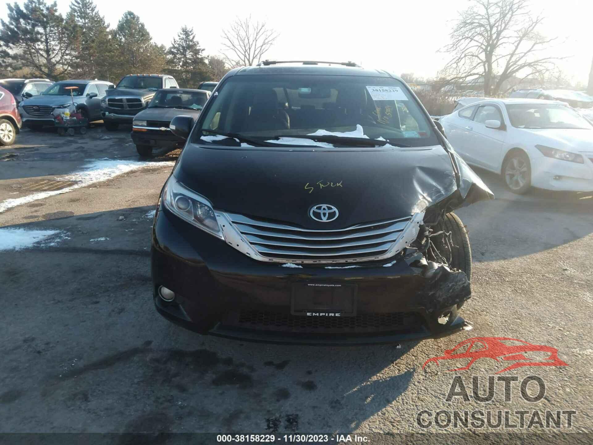 TOYOTA SIENNA 2017 - 5TDDZ3DC2HS173993