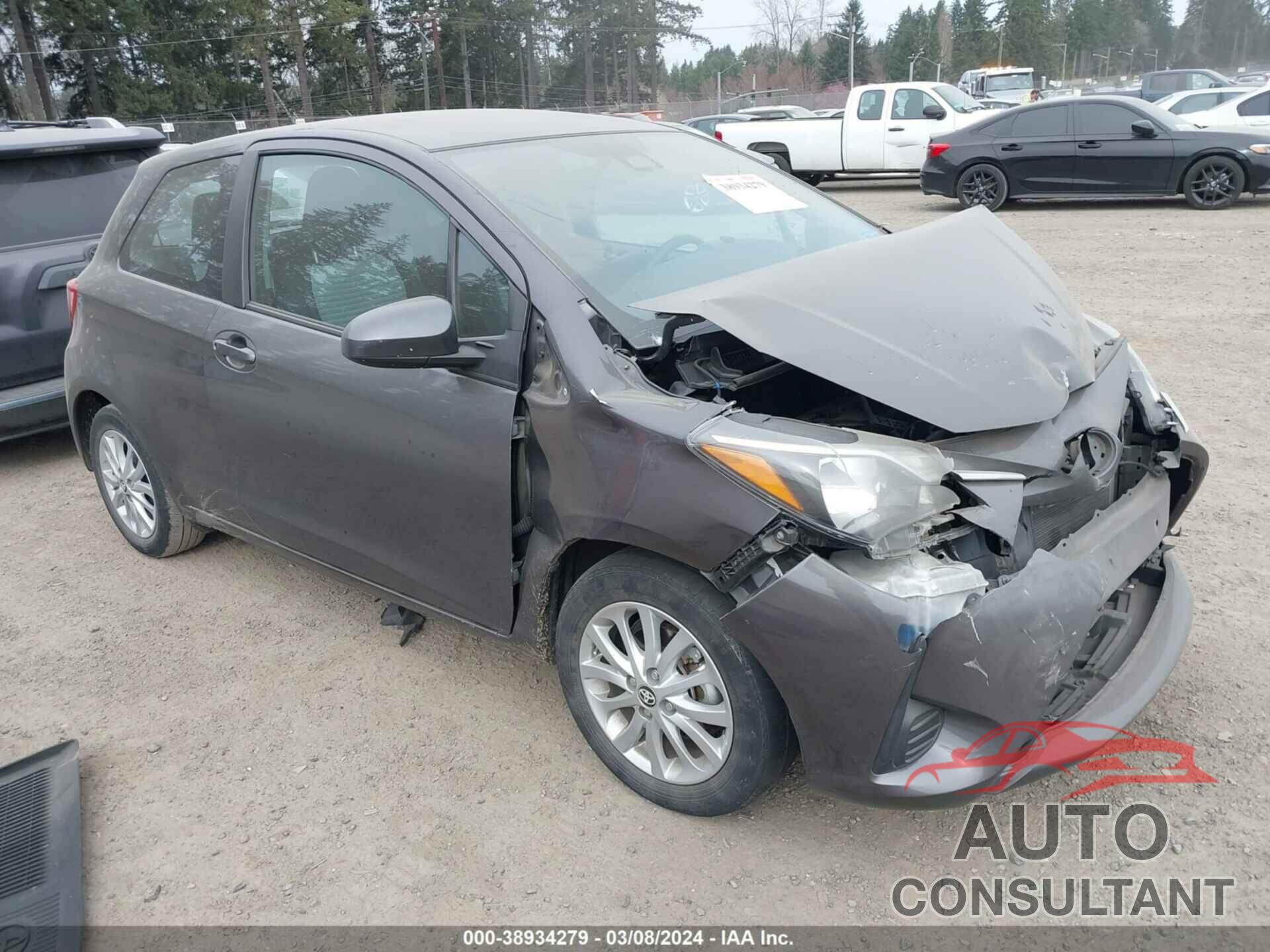 TOYOTA YARIS 2018 - VNKJTUD31JA091824