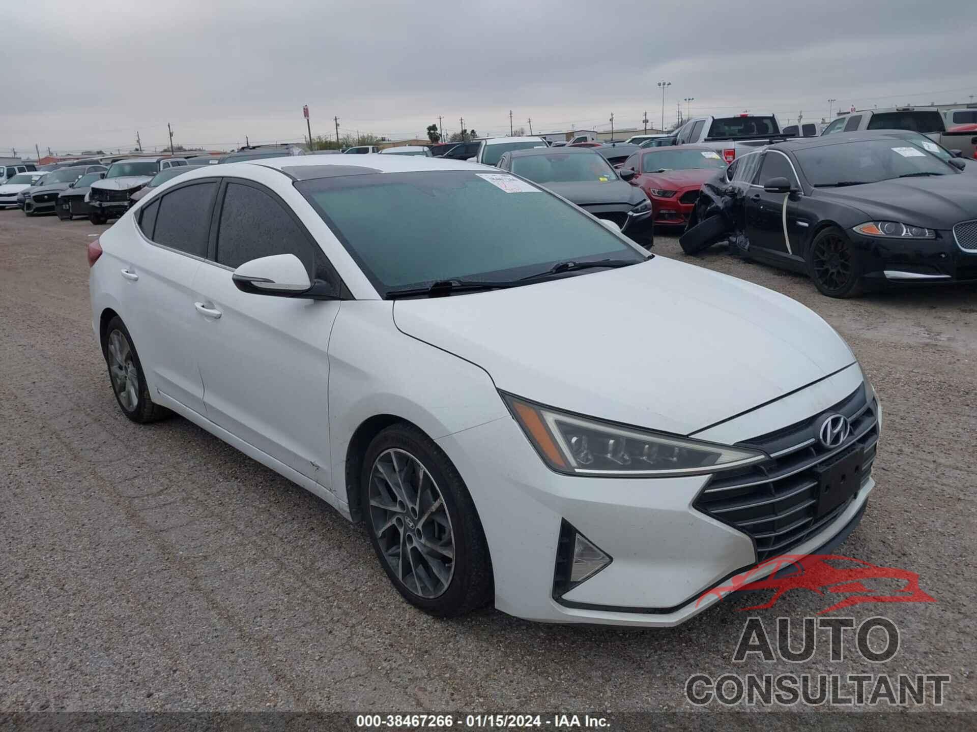 HYUNDAI ELANTRA 2019 - 5NPD84LF2KH478914