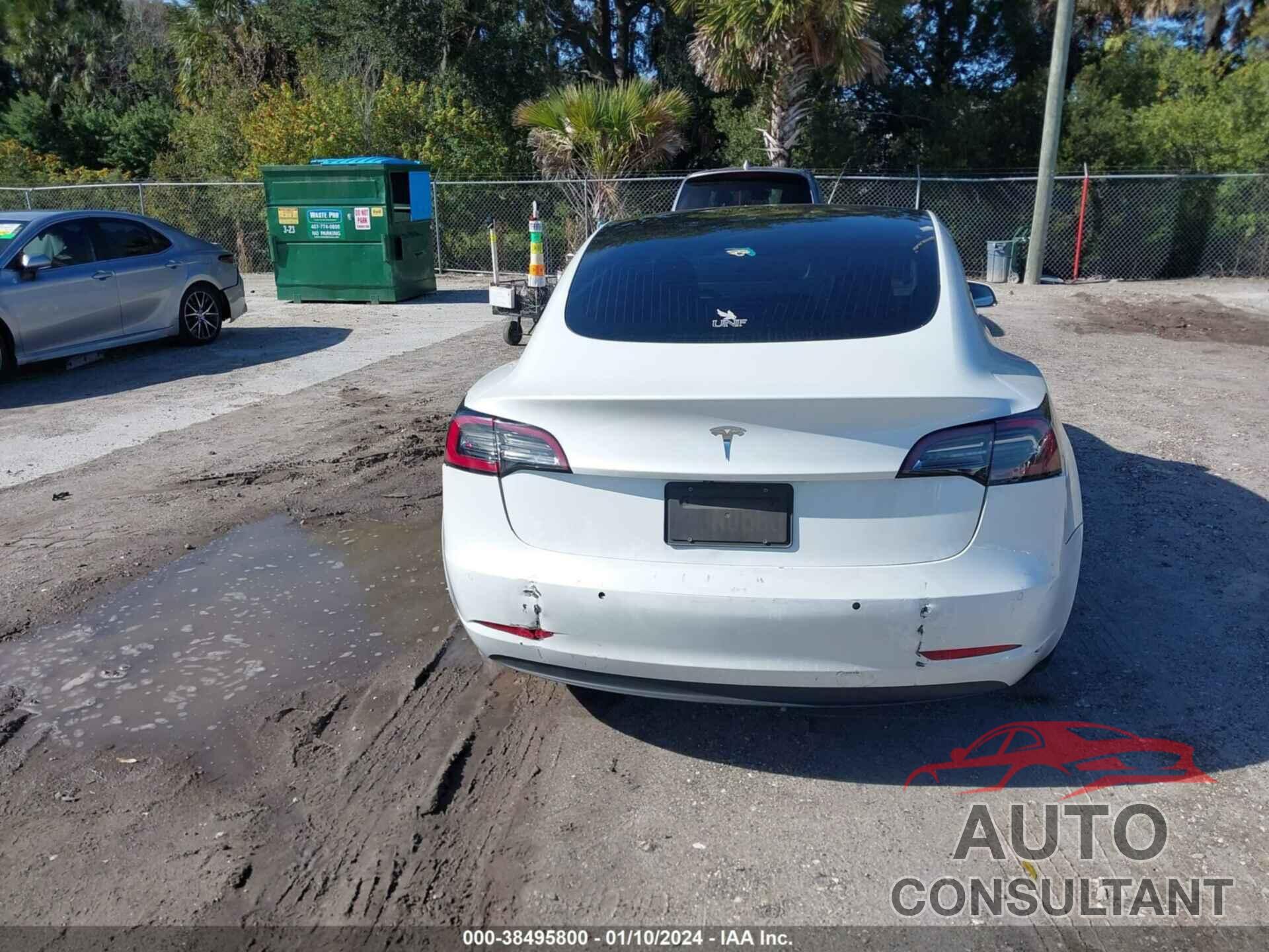 TESLA MODEL 3 2019 - 5YJ3E1EA4KF299891