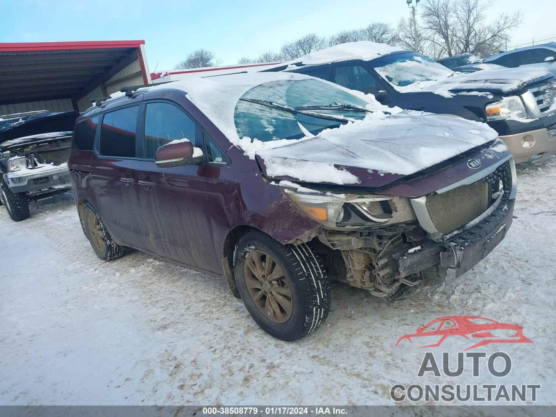 KIA SEDONA 2016 - KNDMB5C15G6144972