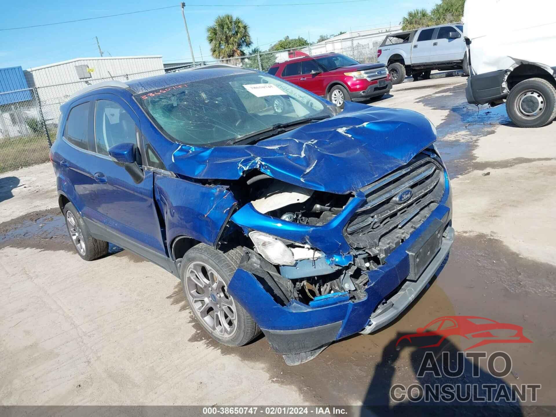 FORD ECOSPORT 2021 - MAJ3S2KE2MC411566