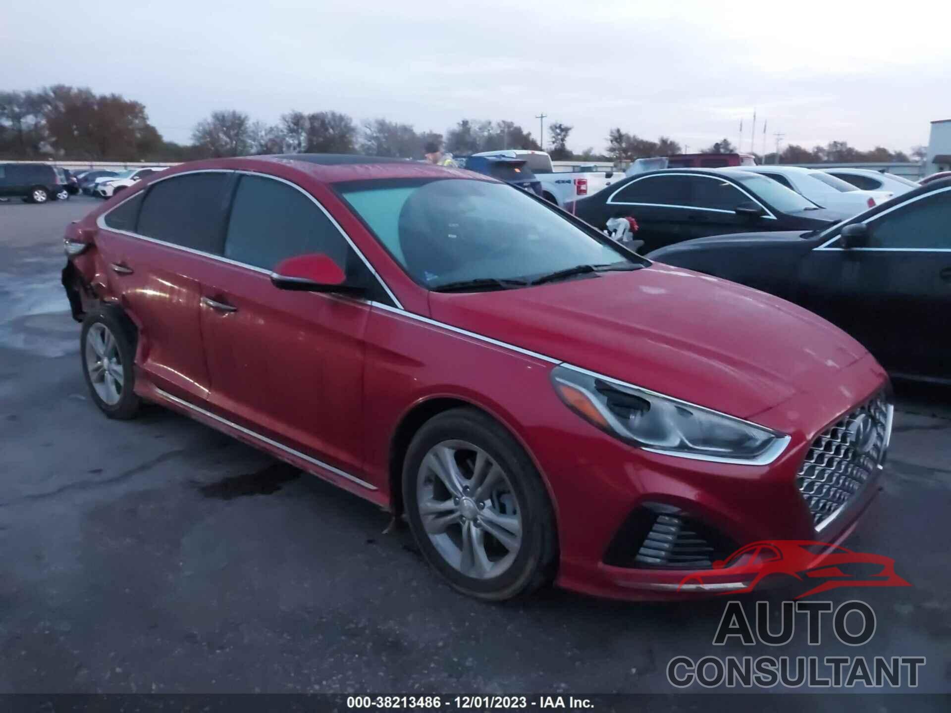 HYUNDAI SONATA 2018 - 5NPE34AF7JH679180