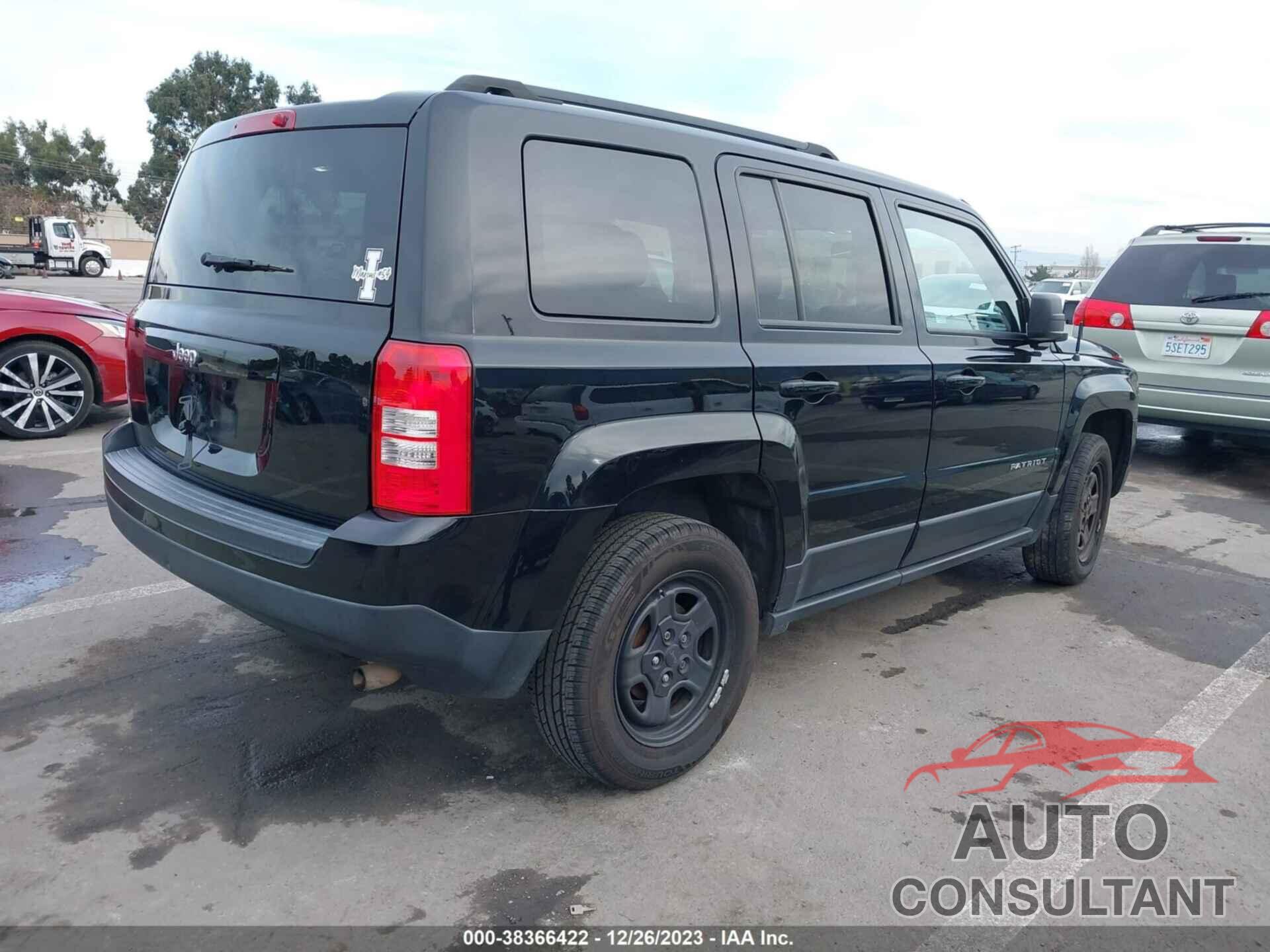 JEEP PATRIOT 2017 - 1C4NJPBB5HD120777