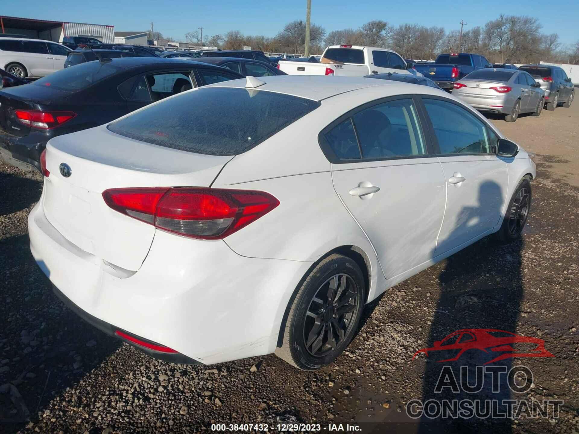 KIA FORTE 2017 - 3KPFK4A71HE022311