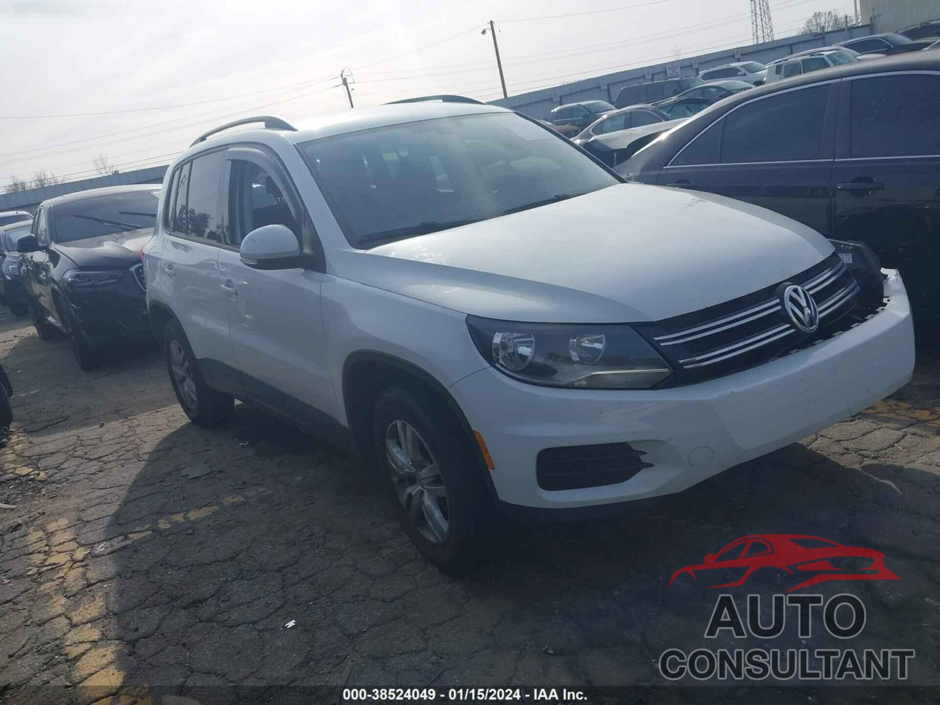 VOLKSWAGEN TIGUAN 2016 - WVGAV7AX9GW531257