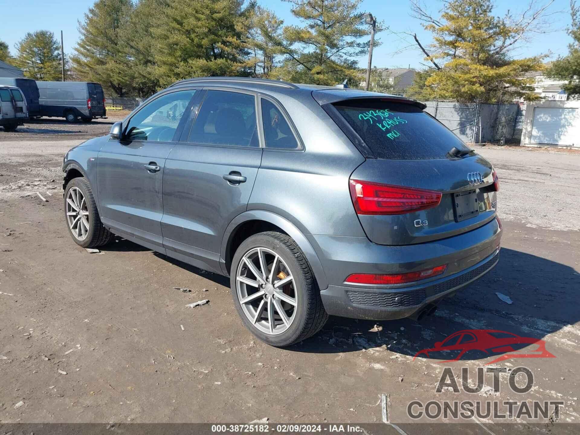 AUDI Q3 2018 - WA1JCCFS7JR000199