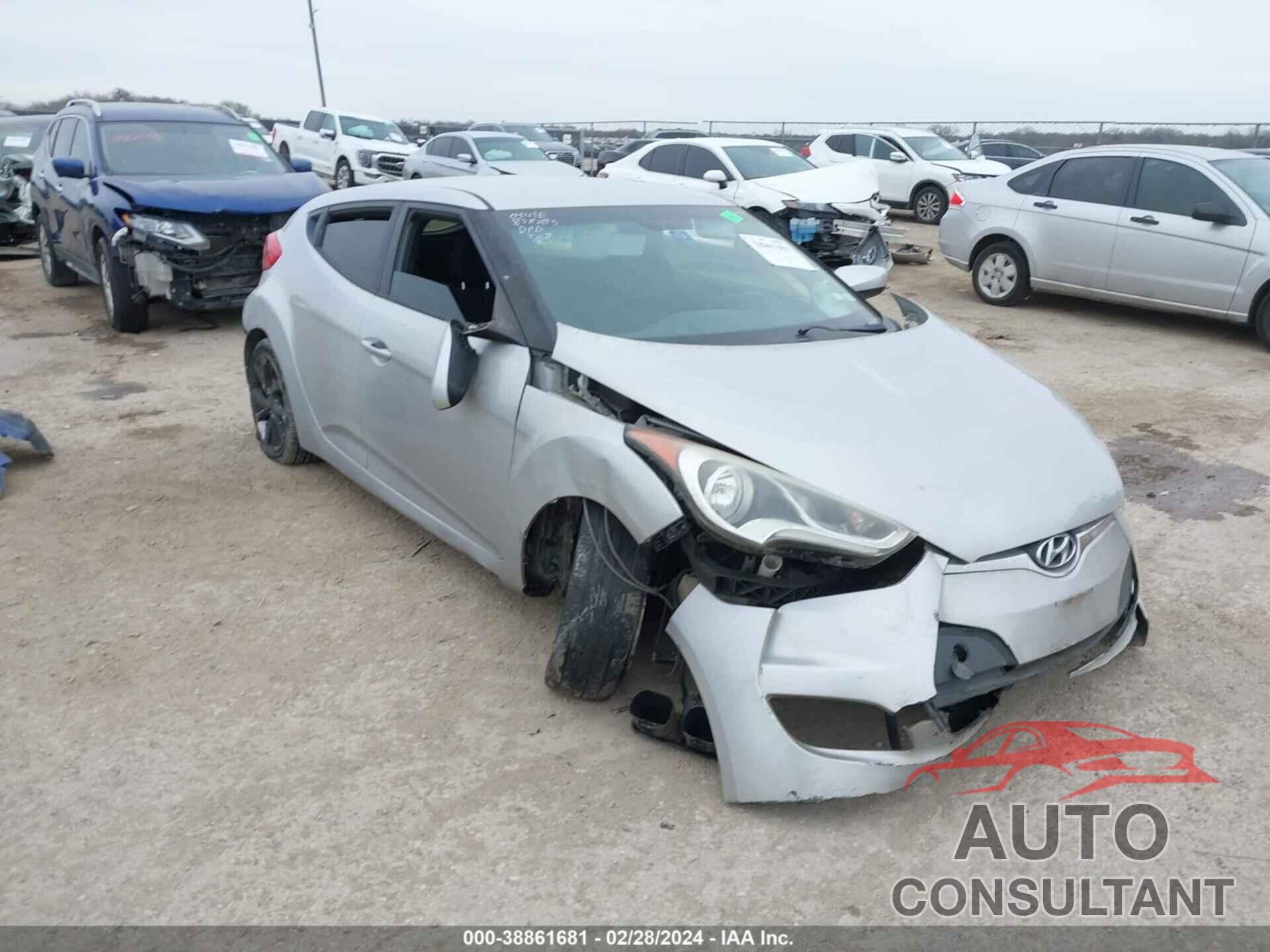 HYUNDAI VELOSTER 2016 - KMHTC6AD8GU283285