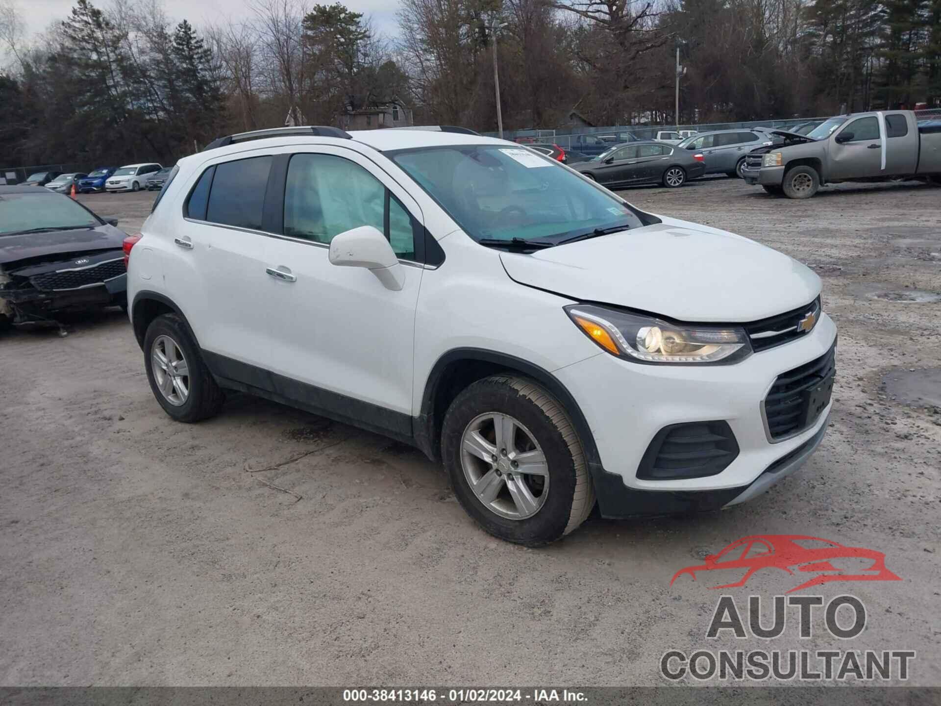 CHEVROLET TRAX 2017 - KL7CJPSB8HB218444