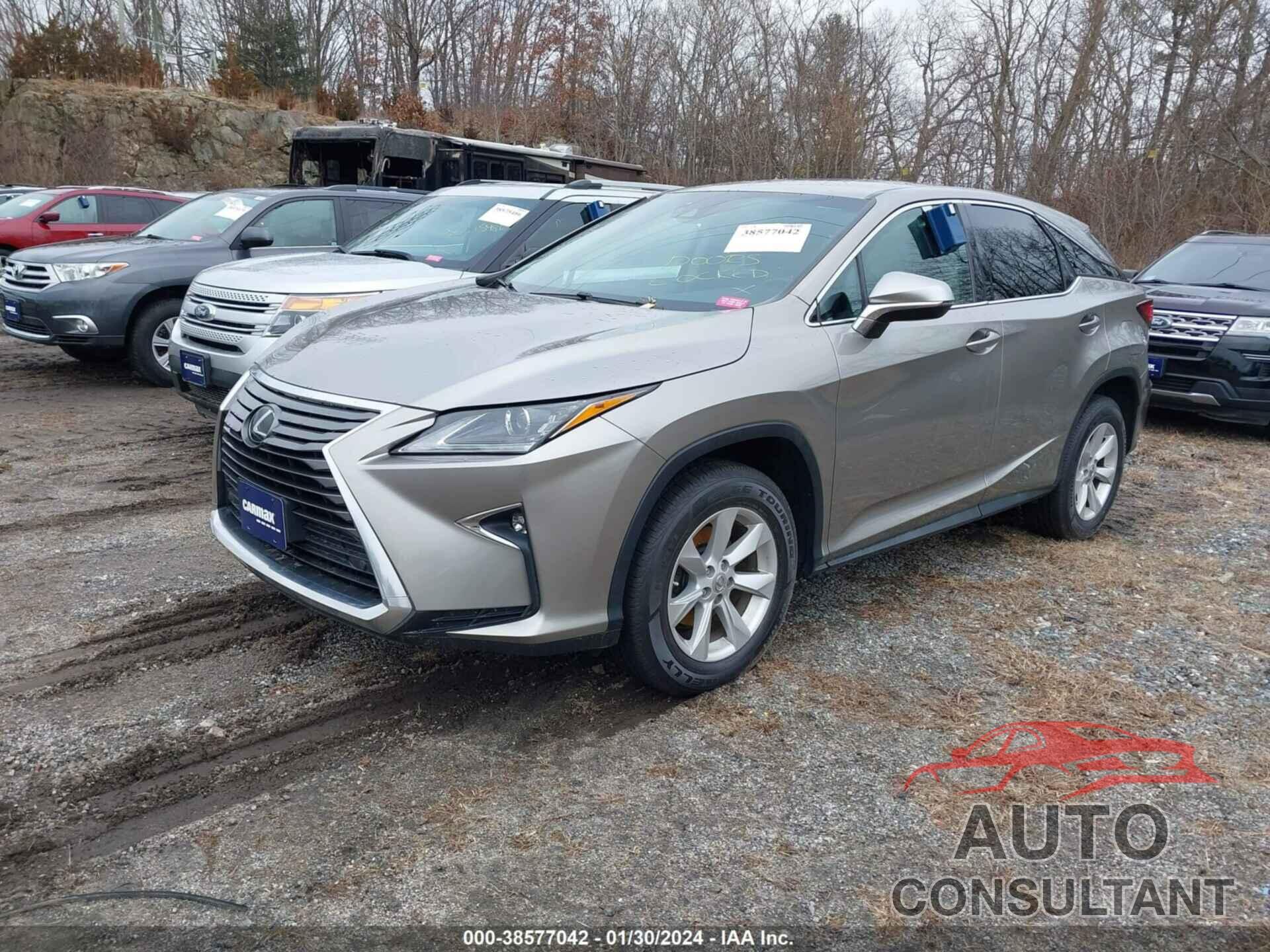 LEXUS RX 2017 - 2T2BZMCA0HC103961