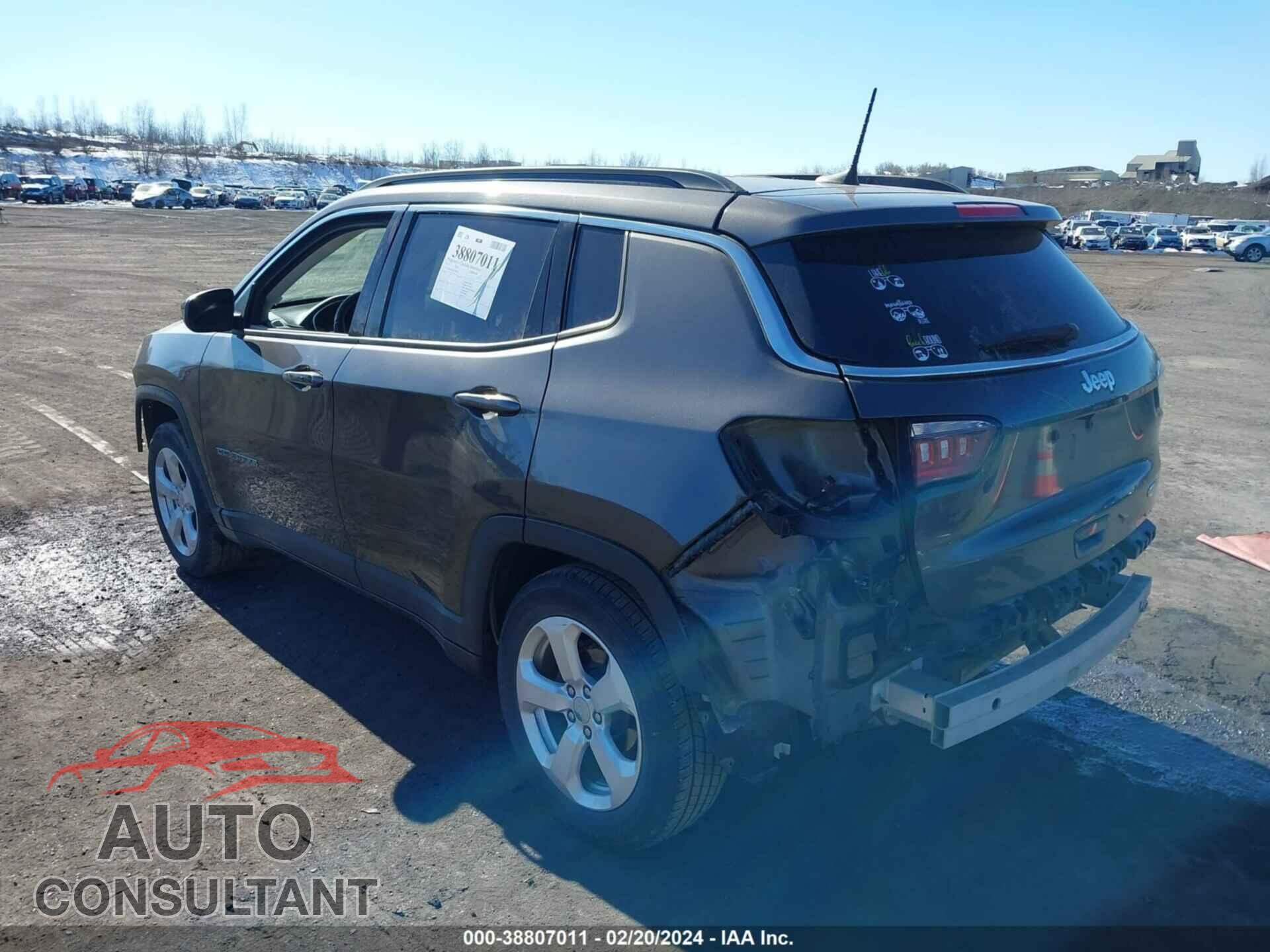 JEEP COMPASS 2019 - 3C4NJCBB5KT652007