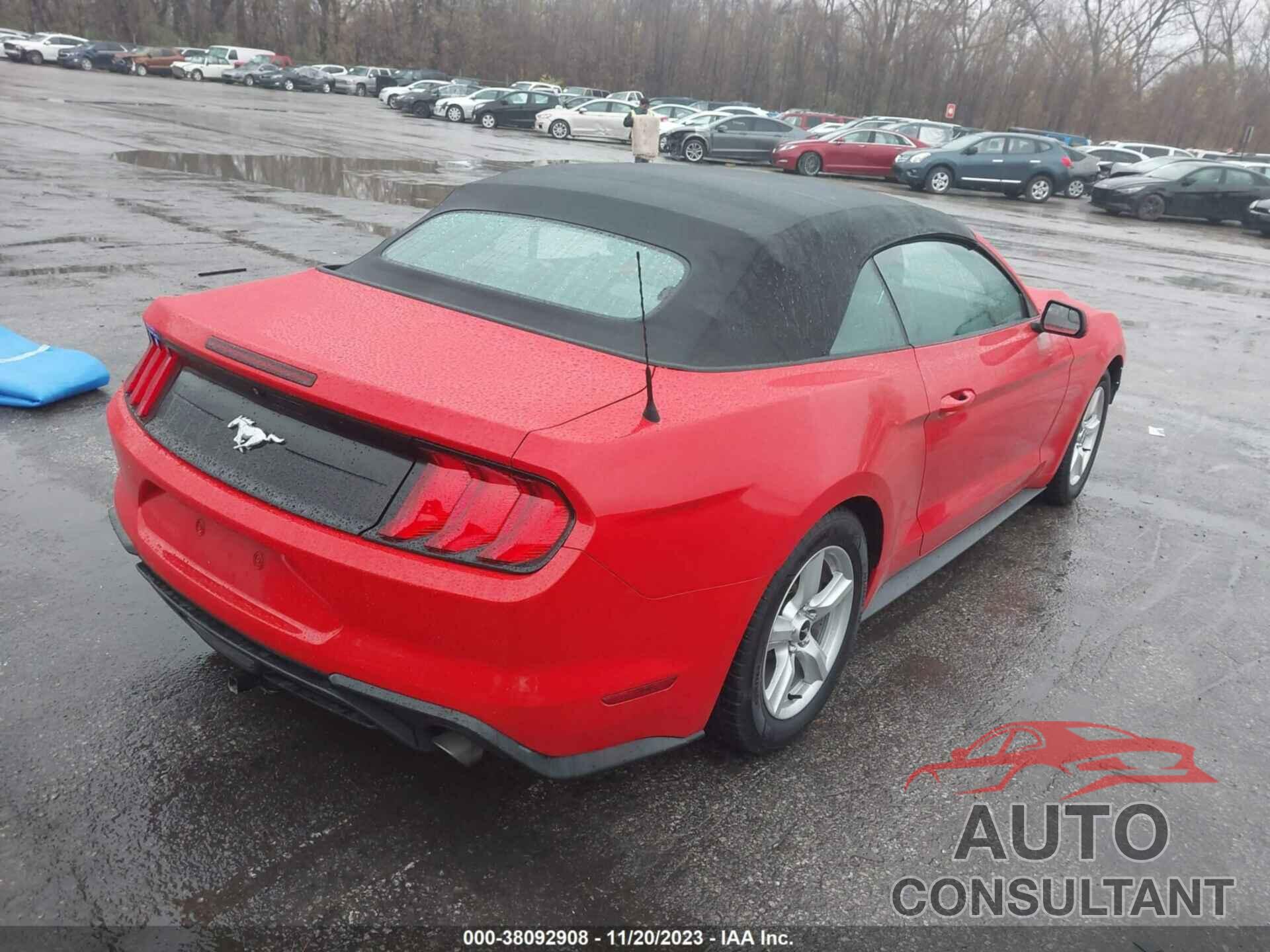 FORD MUSTANG 2018 - 1FATP8UH6J5110391