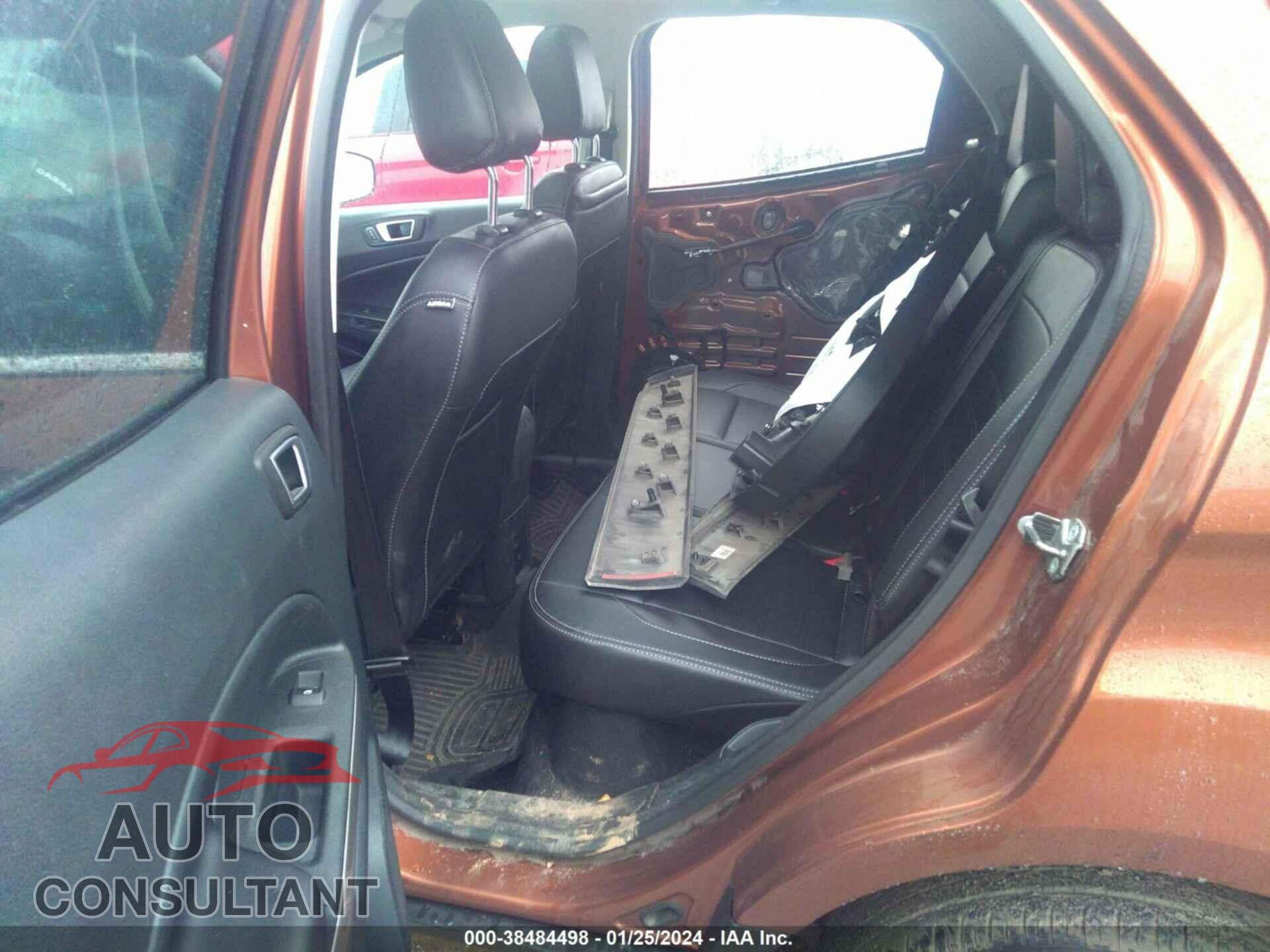 FORD ECOSPORT 2019 - MAJ6S3KLXKC252567