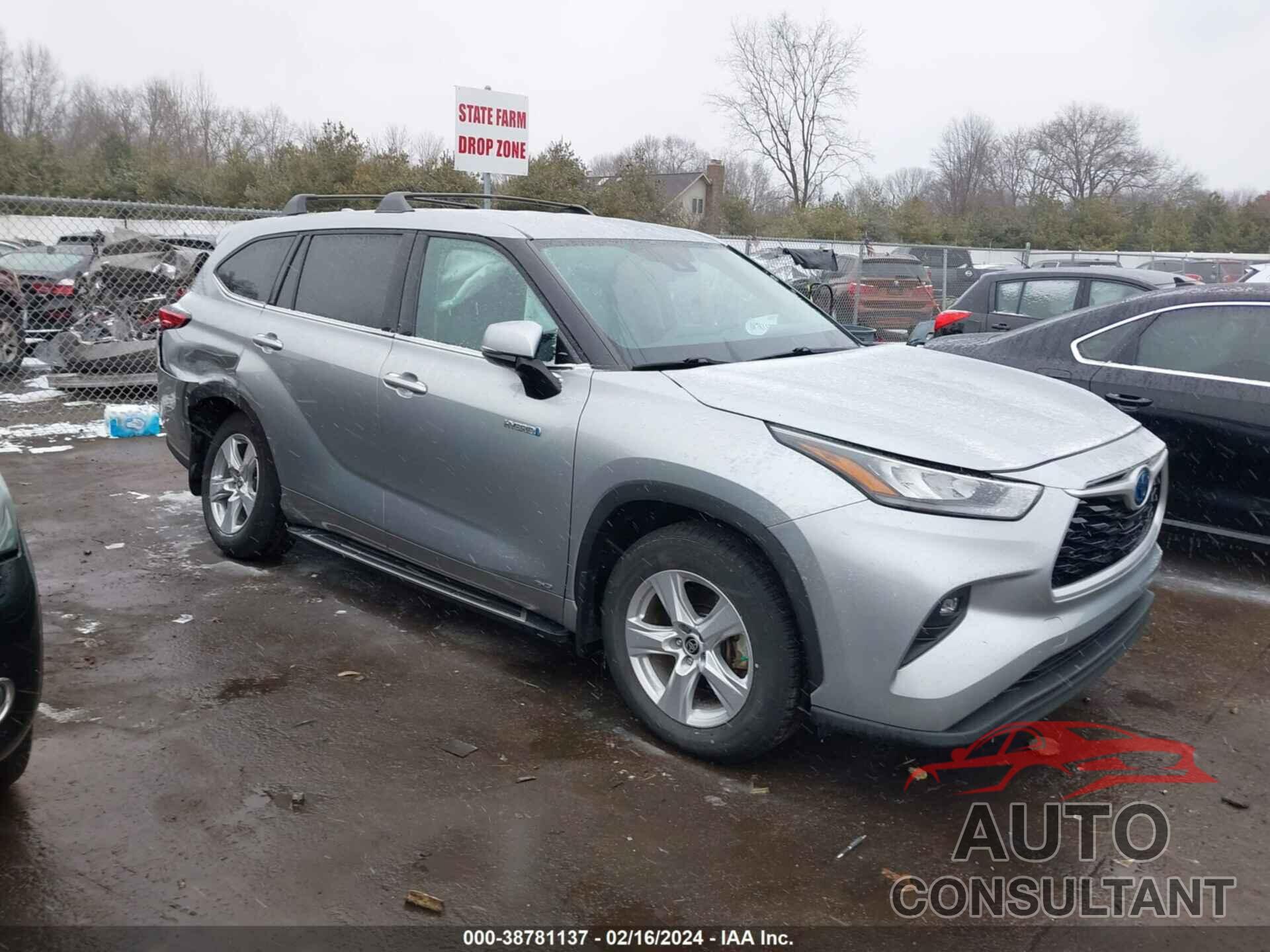 TOYOTA HIGHLANDER 2020 - 5TDBBRCHXLS502041