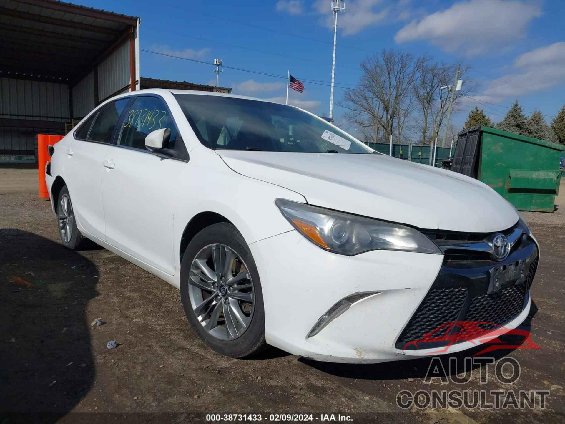 TOYOTA CAMRY 2017 - 4T1BF1FK4HU698845