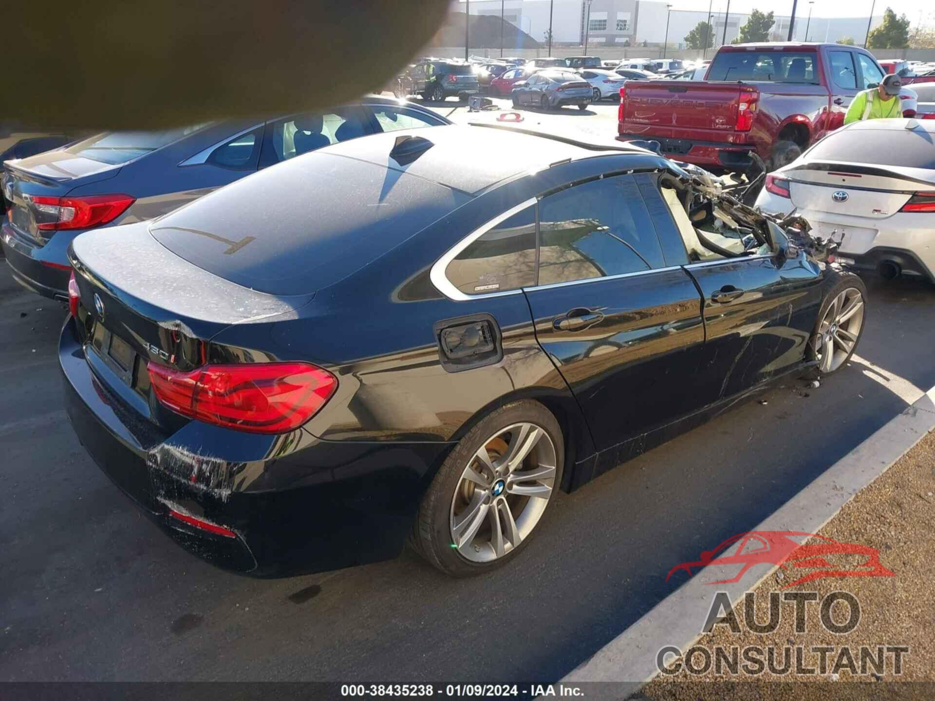 BMW 430I GRAN COUPE 2018 - WBA4J1C53JBG77528