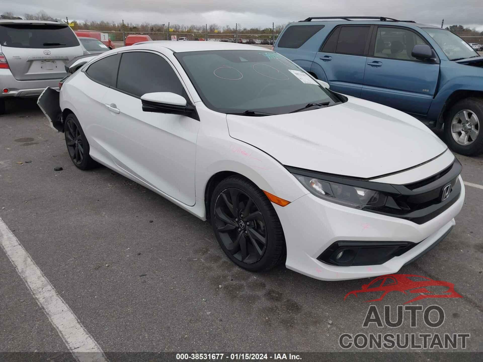 HONDA CIVIC 2019 - 2HGFC4B82KH300926