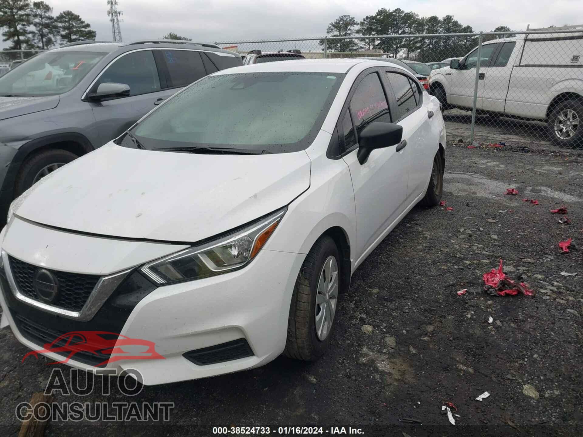 NISSAN VERSA 2020 - 3N1CN8DV7LL811209