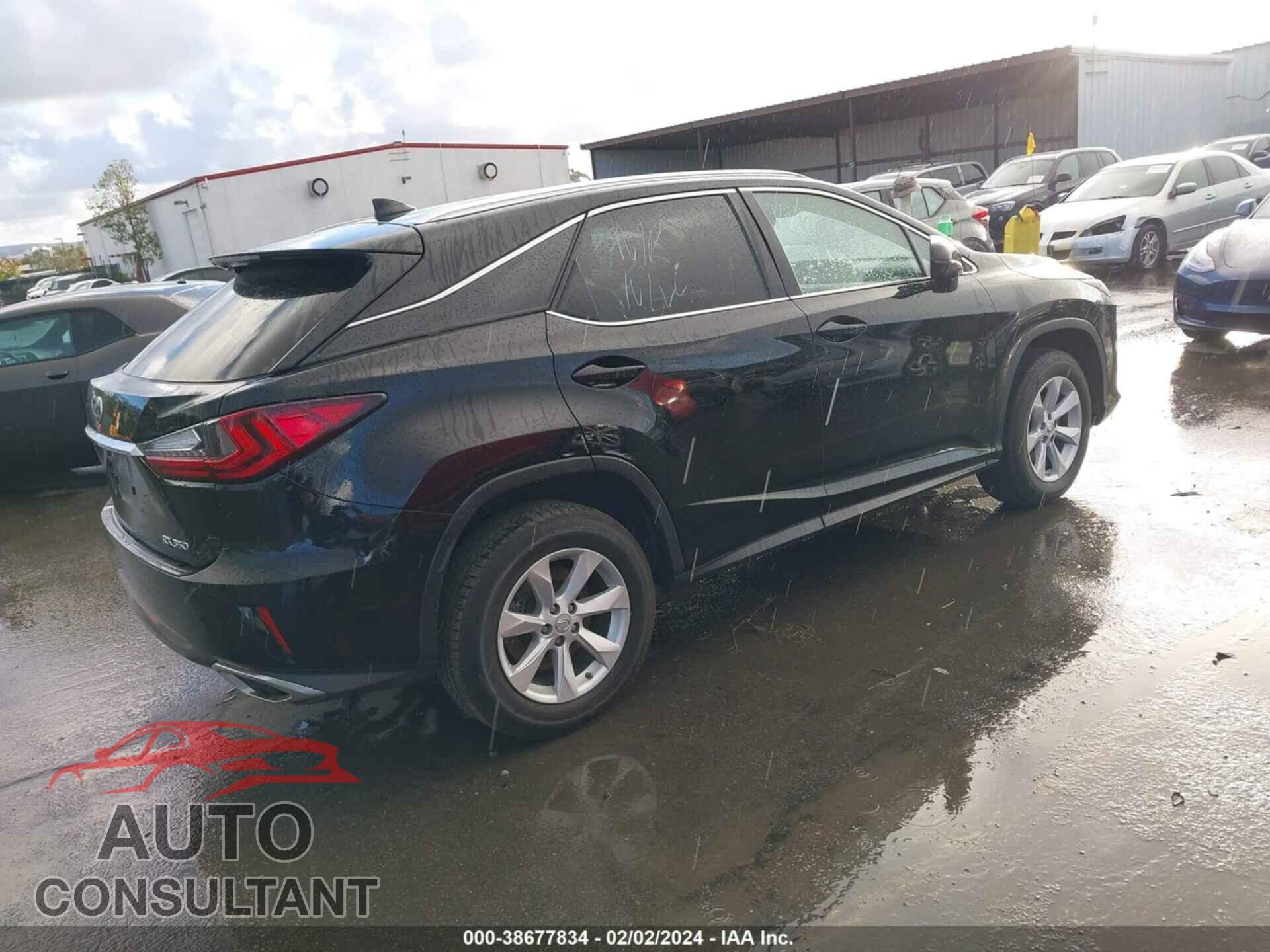 LEXUS RX 2017 - 2T2ZZMCA8HC044057