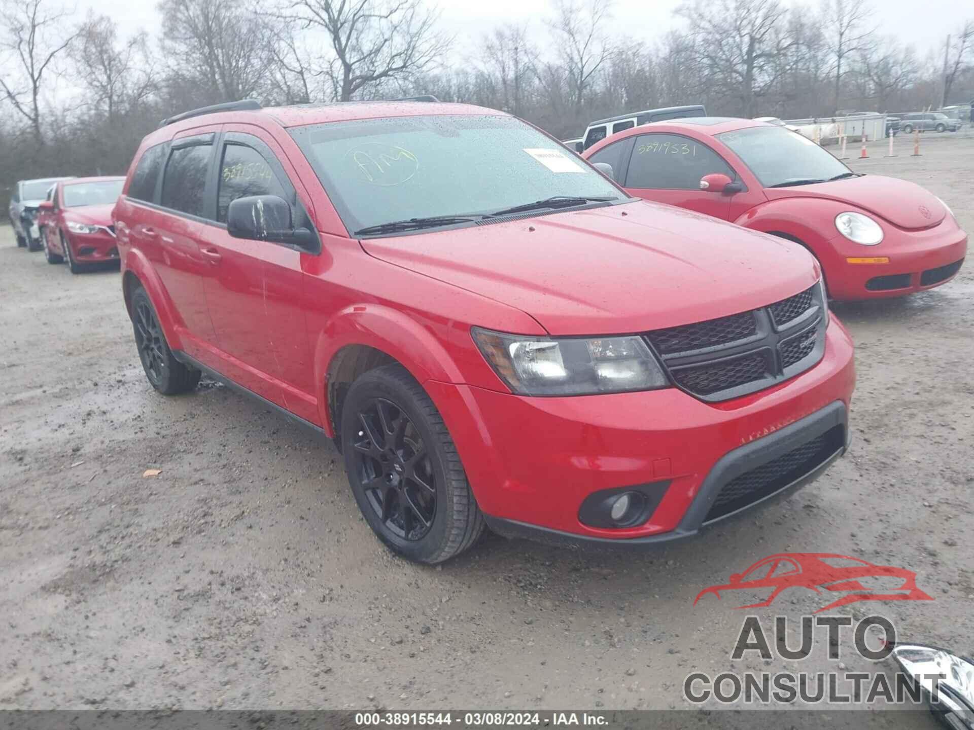 DODGE JOURNEY 2018 - 3C4PDDEGXJT450307