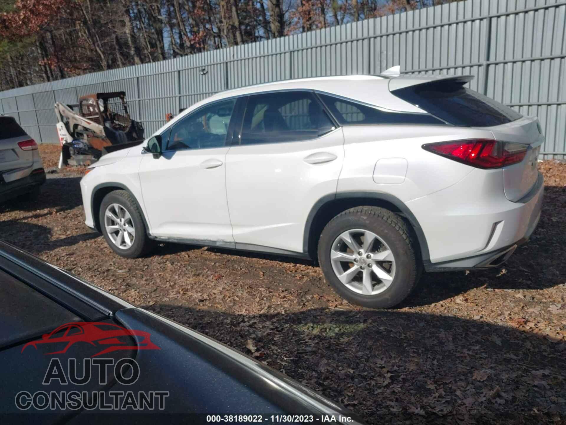 LEXUS RX 2017 - 2T2BZMCA9HC086092