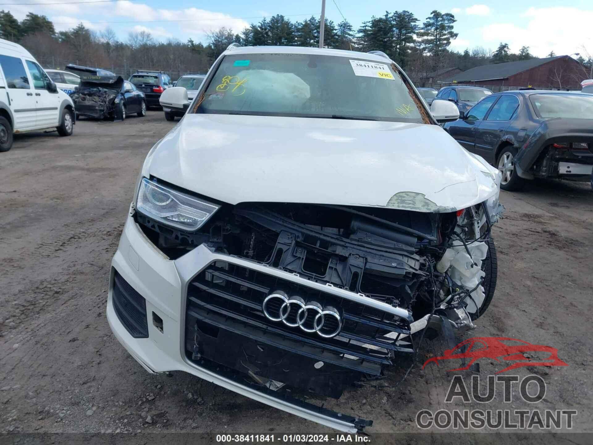 AUDI Q3 2017 - WA1JCCFS4HR004382