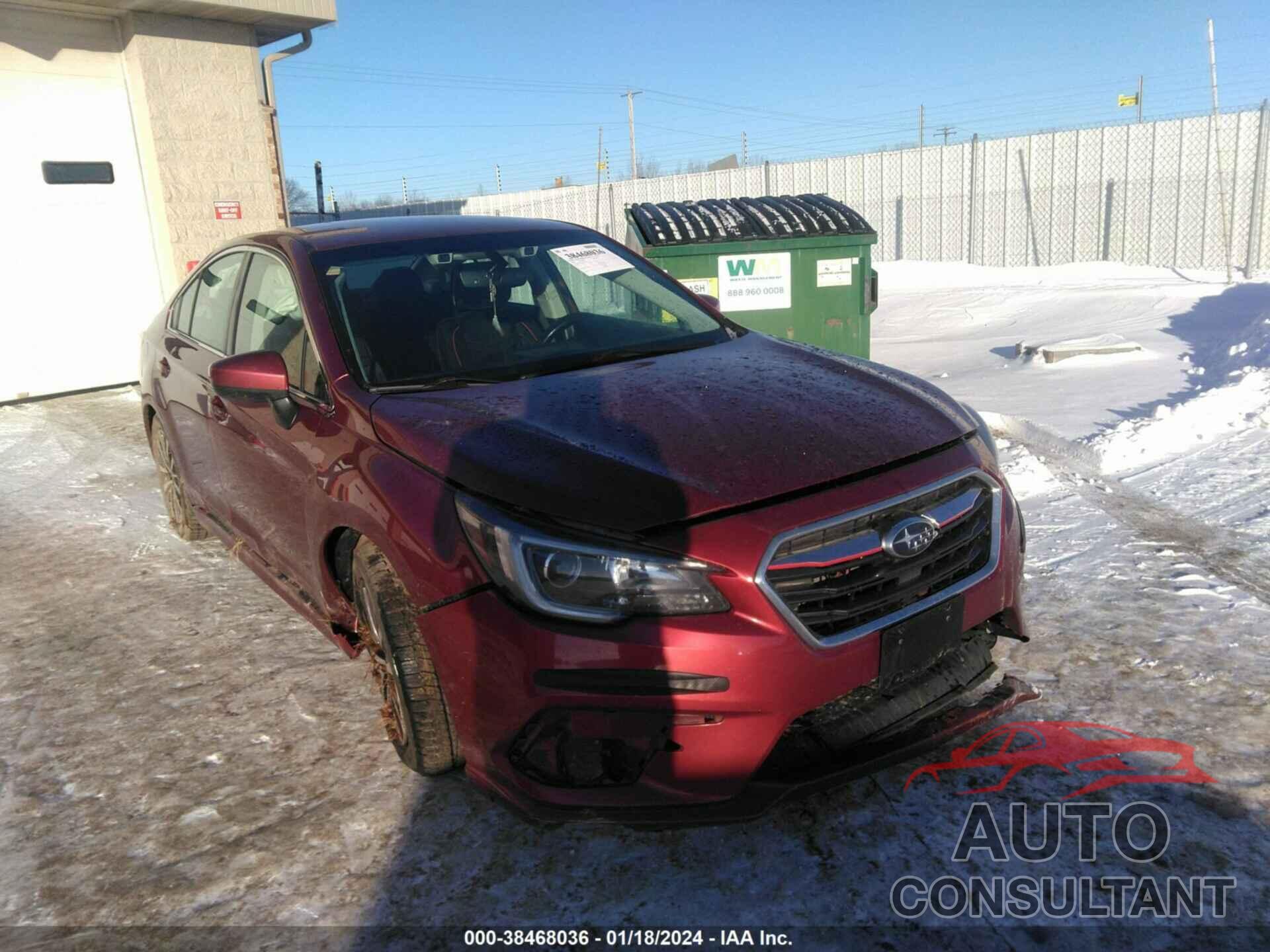 SUBARU LEGACY 2019 - 4S3BNAF63K3019302