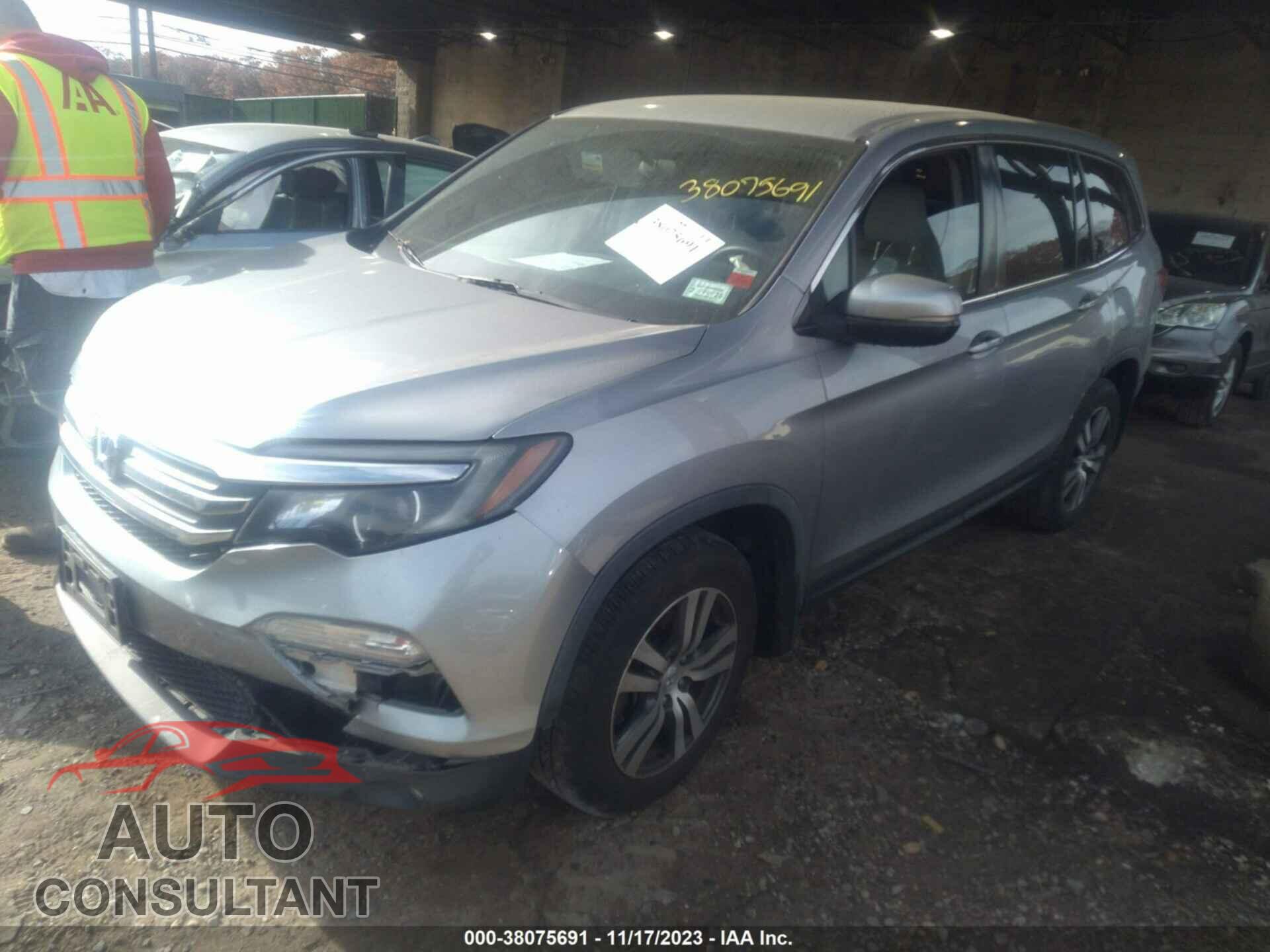 HONDA PILOT 2017 - 5FNYF5H39HB043018