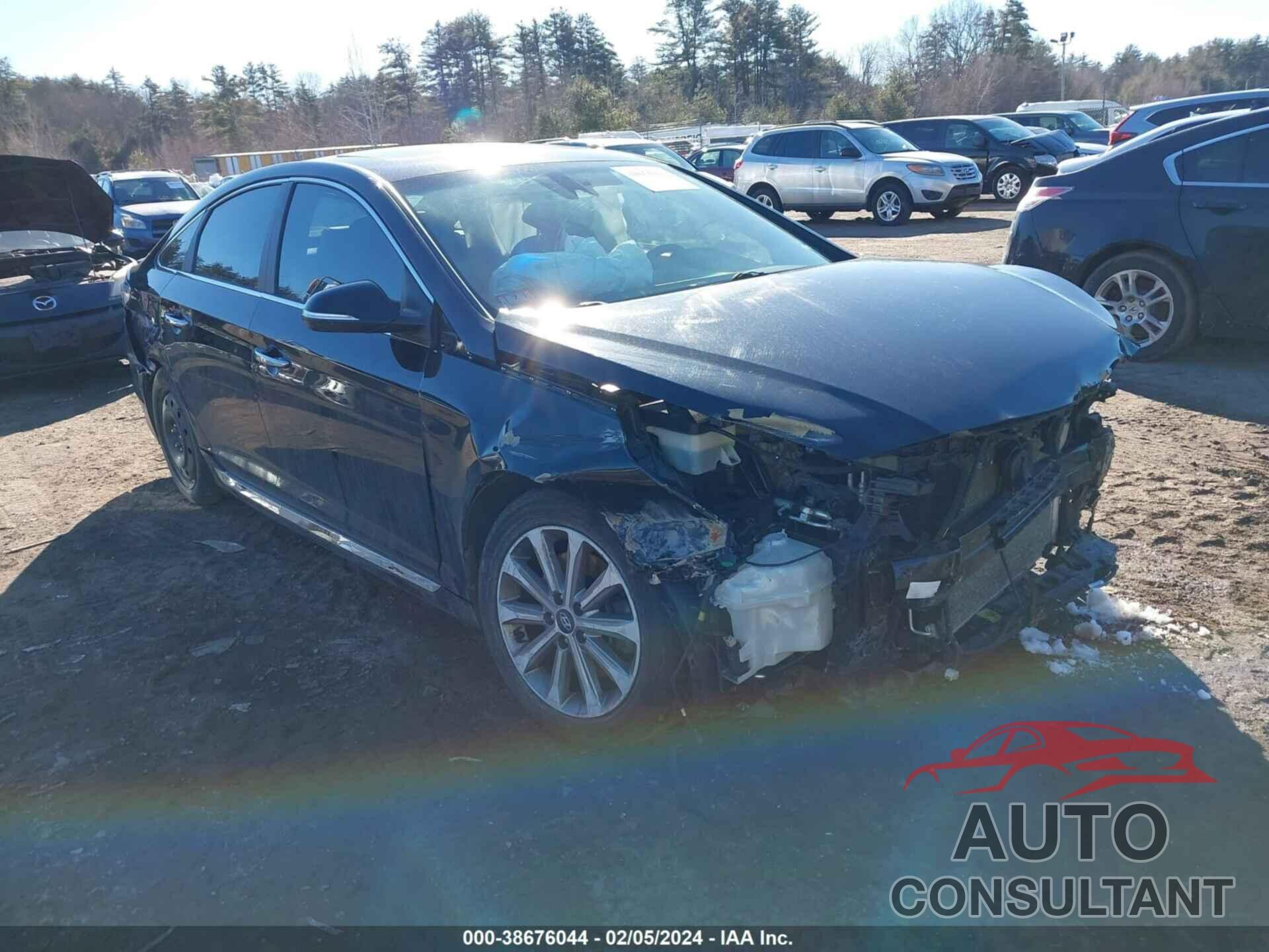 HYUNDAI SONATA 2017 - 5NPE34AFXHH552210