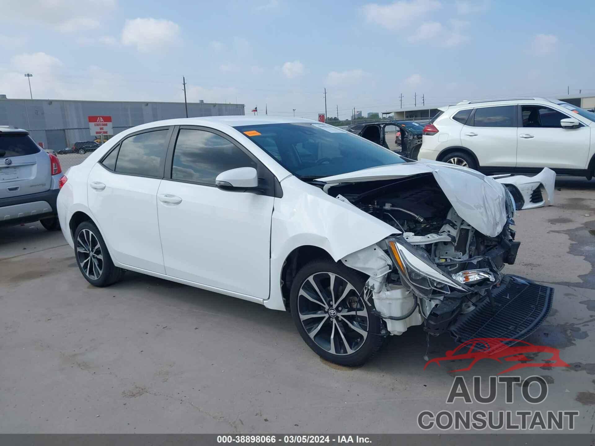 TOYOTA COROLLA 2017 - 5YFBURHE8HP655946