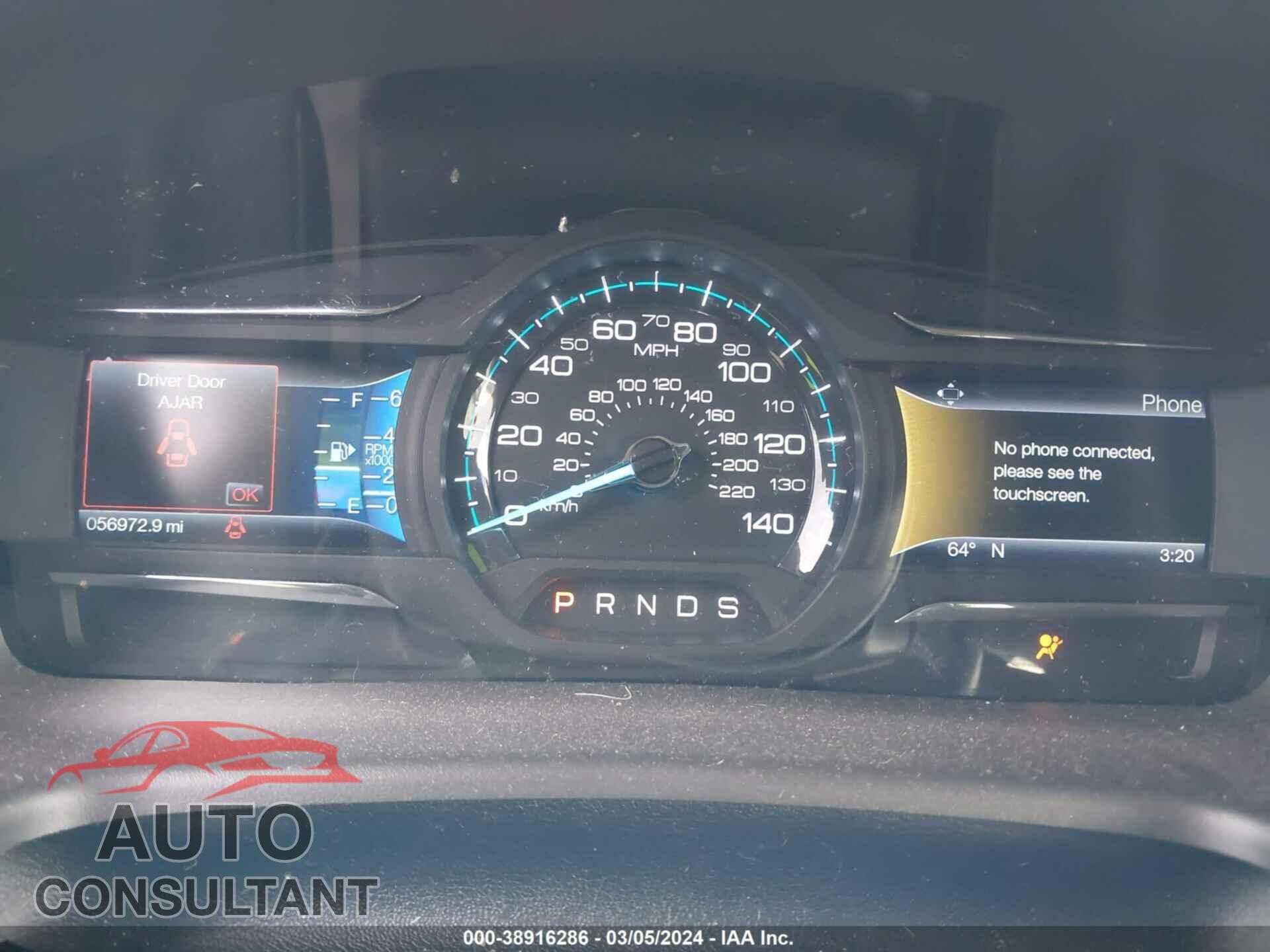 FORD FLEX 2017 - 2FMGK5D80HBA02570
