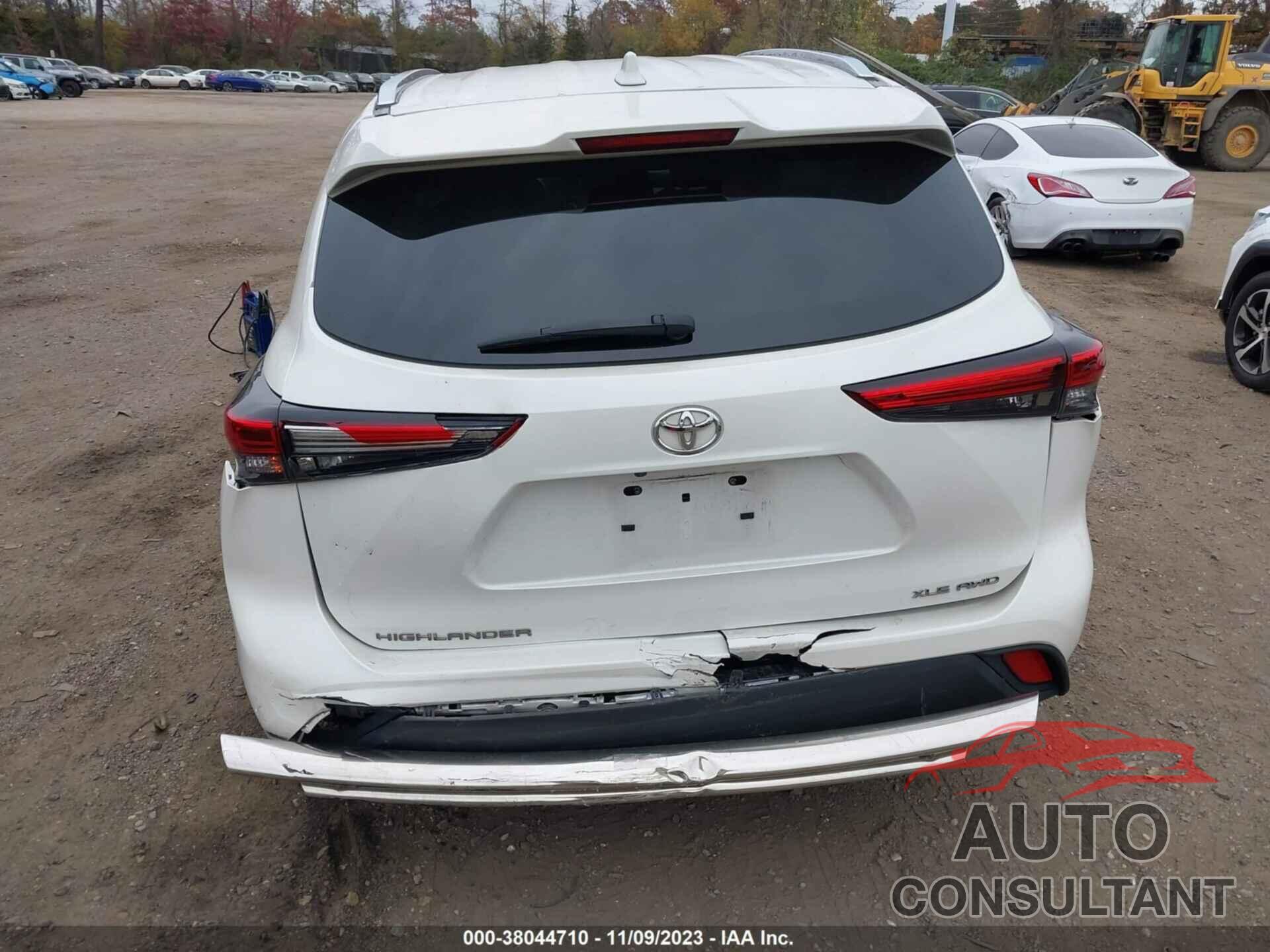 TOYOTA HIGHLANDER 2021 - 5TDGZRBH3MS544166