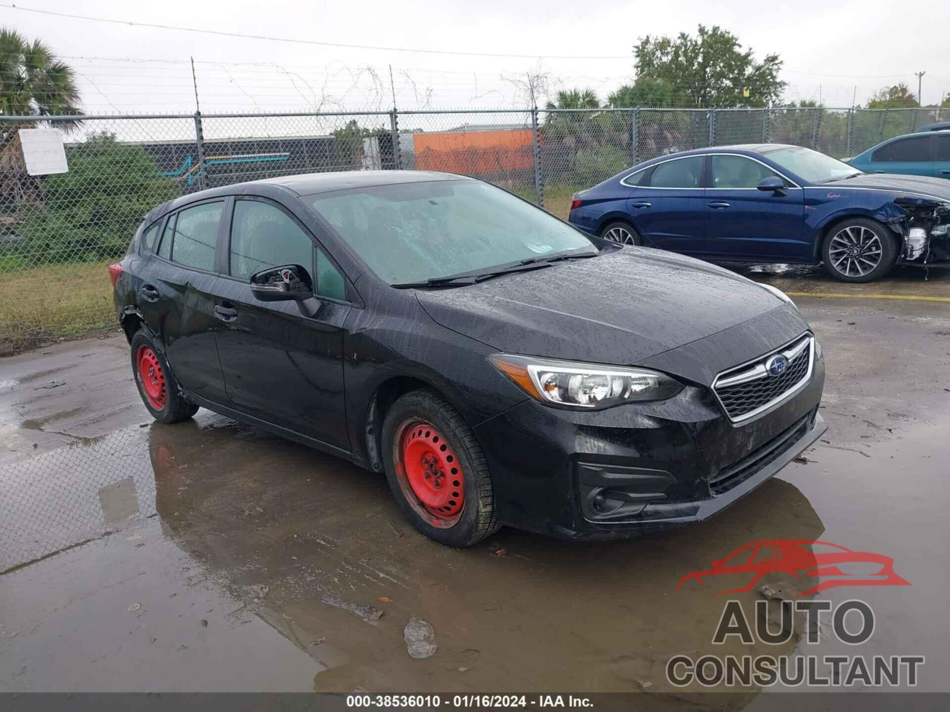 SUBARU IMPREZA 2018 - 4S3GTAA63J3729981