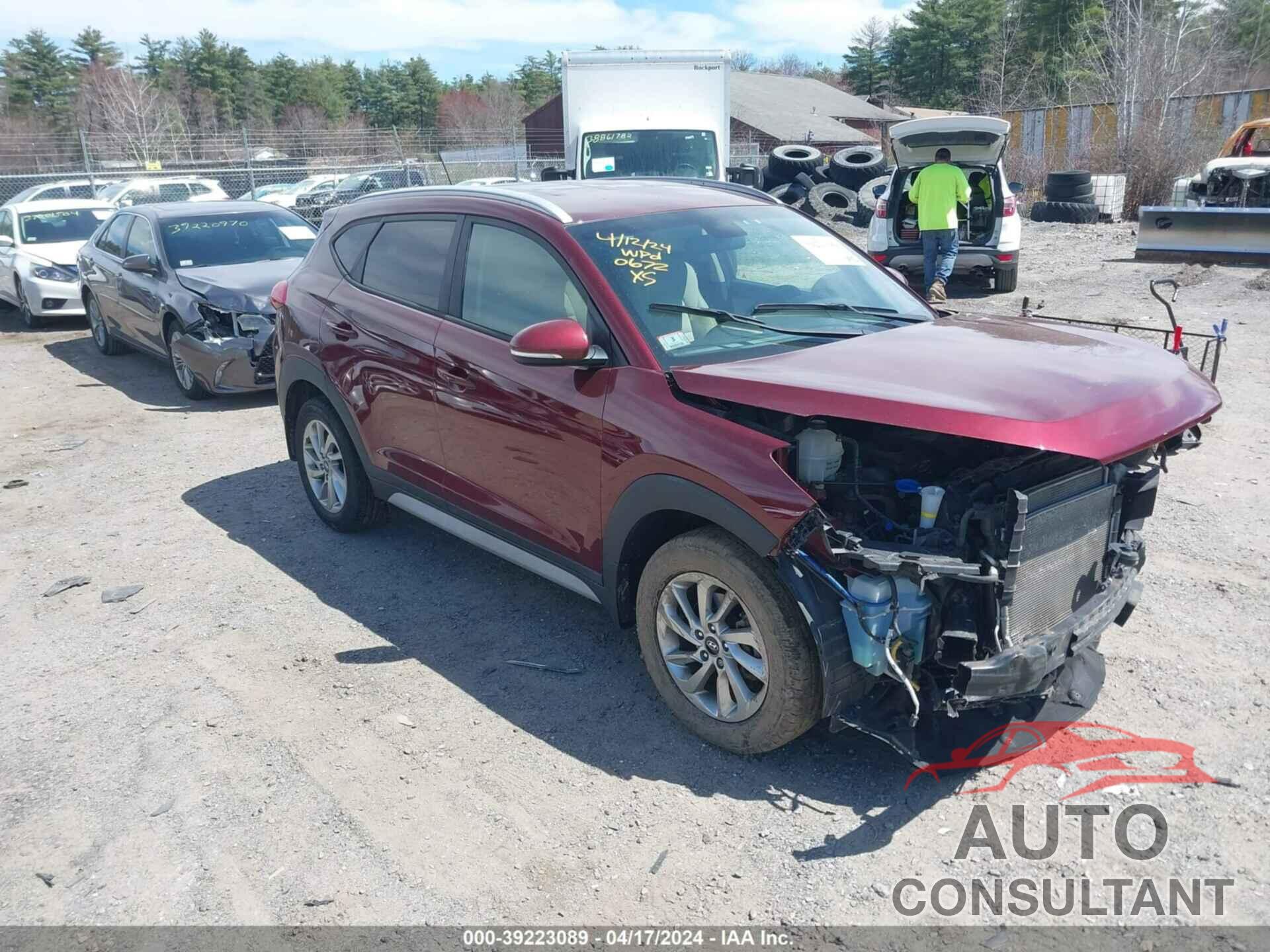 HYUNDAI TUCSON 2017 - KM8J3CA2XHU380672