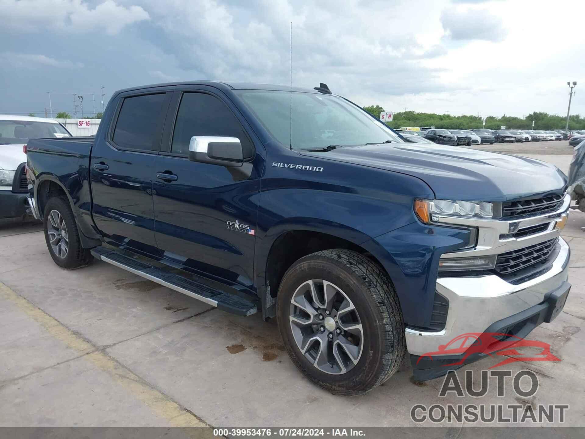 CHEVROLET SILVERADO 1500 2020 - 3GCPWCED1LG219589