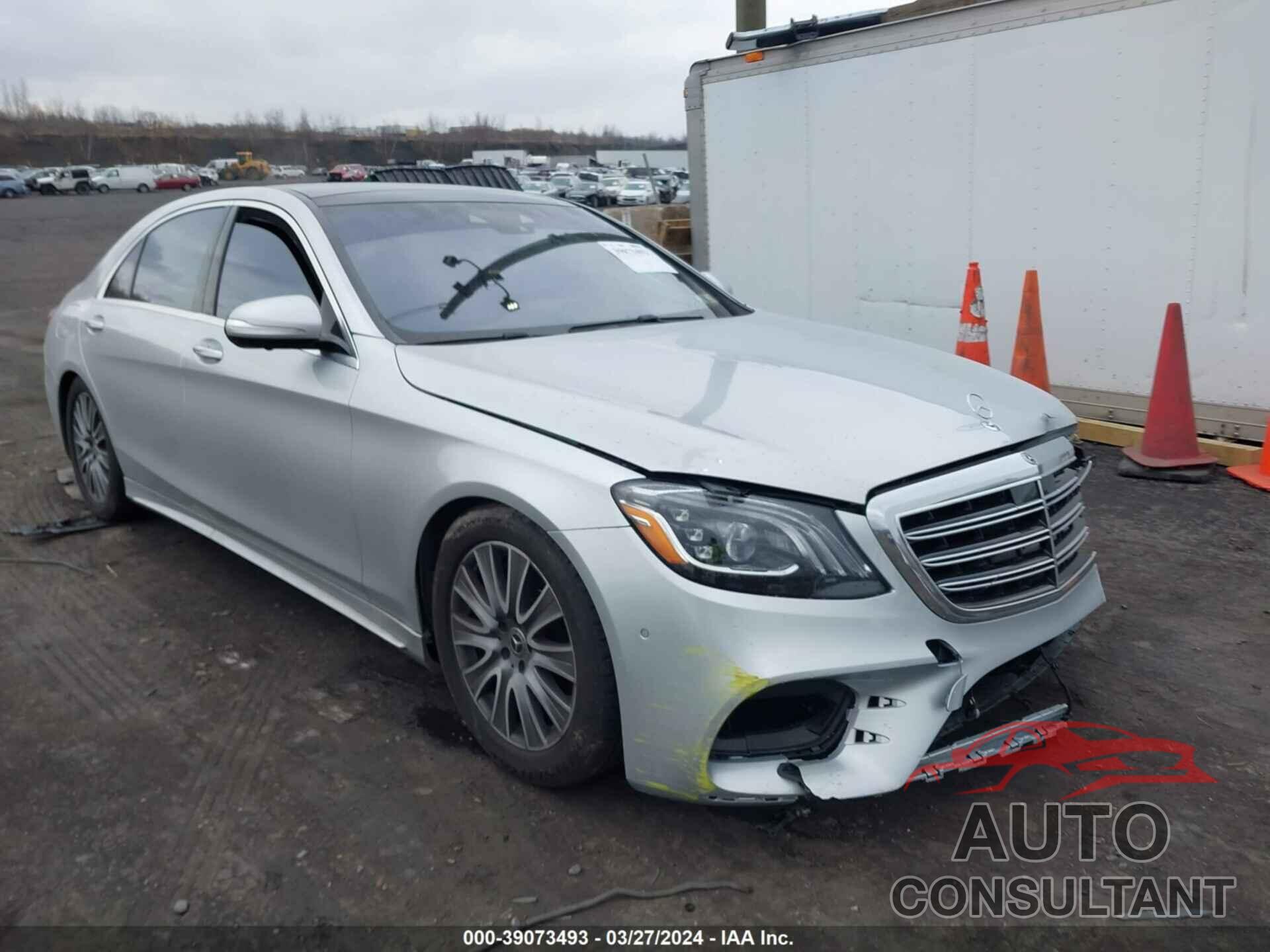 MERCEDES-BENZ S 560 2018 - WDDUG8GB9JA346181