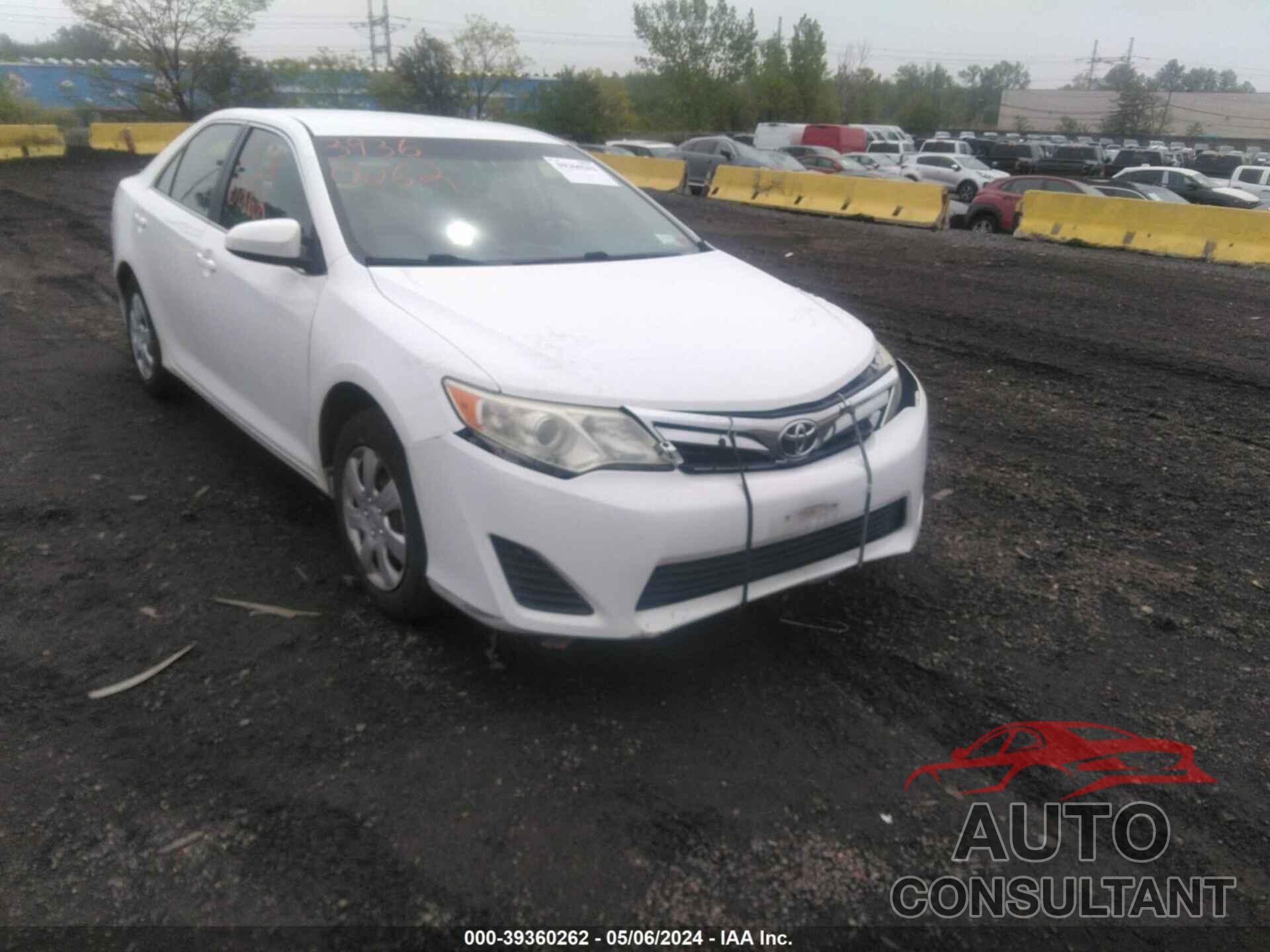 TOYOTA CAMRY 2012 - 4T1BF1FK6CU540175