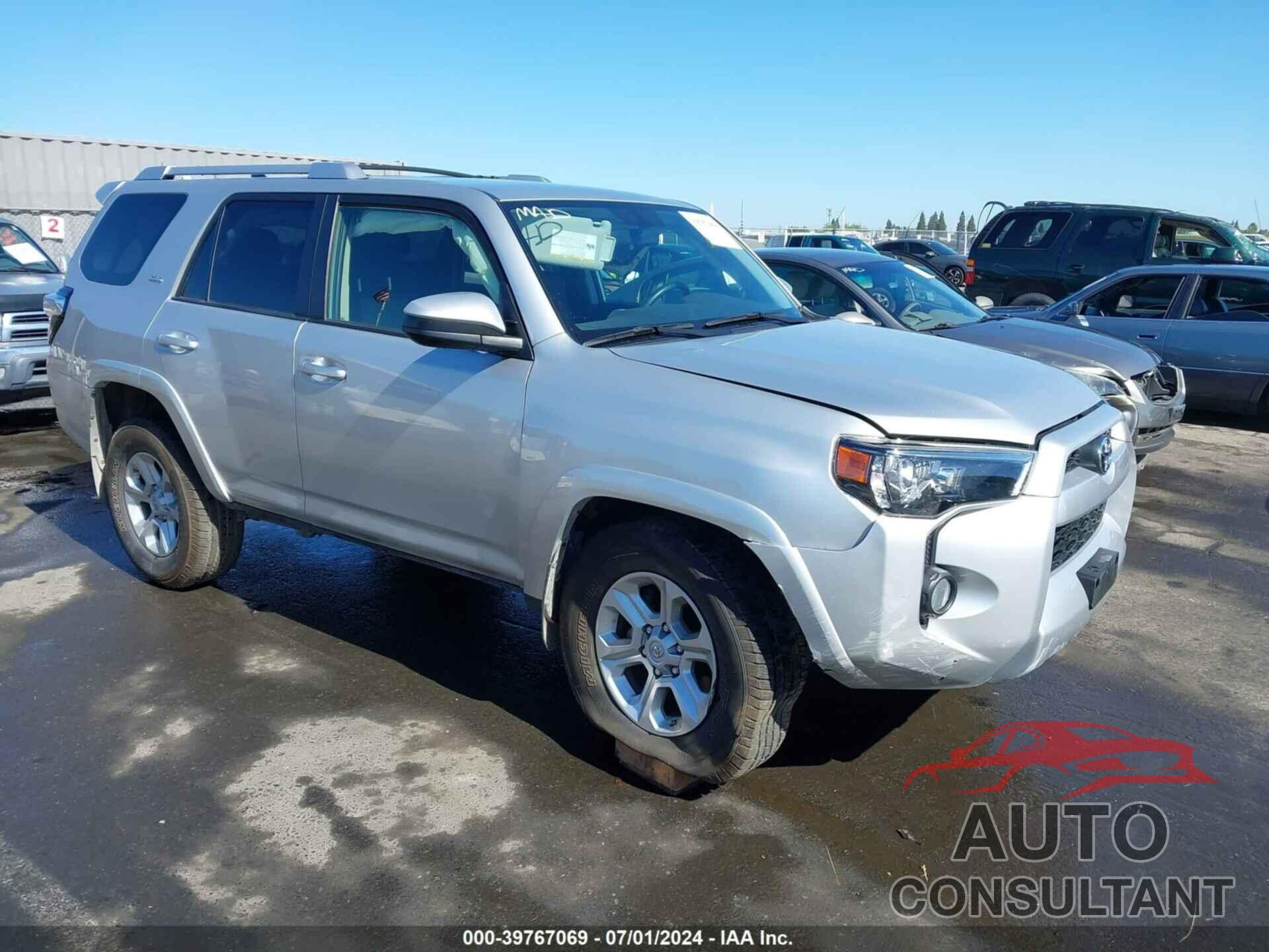 TOYOTA 4RUNNER 2016 - JTEBU5JR4G5399740