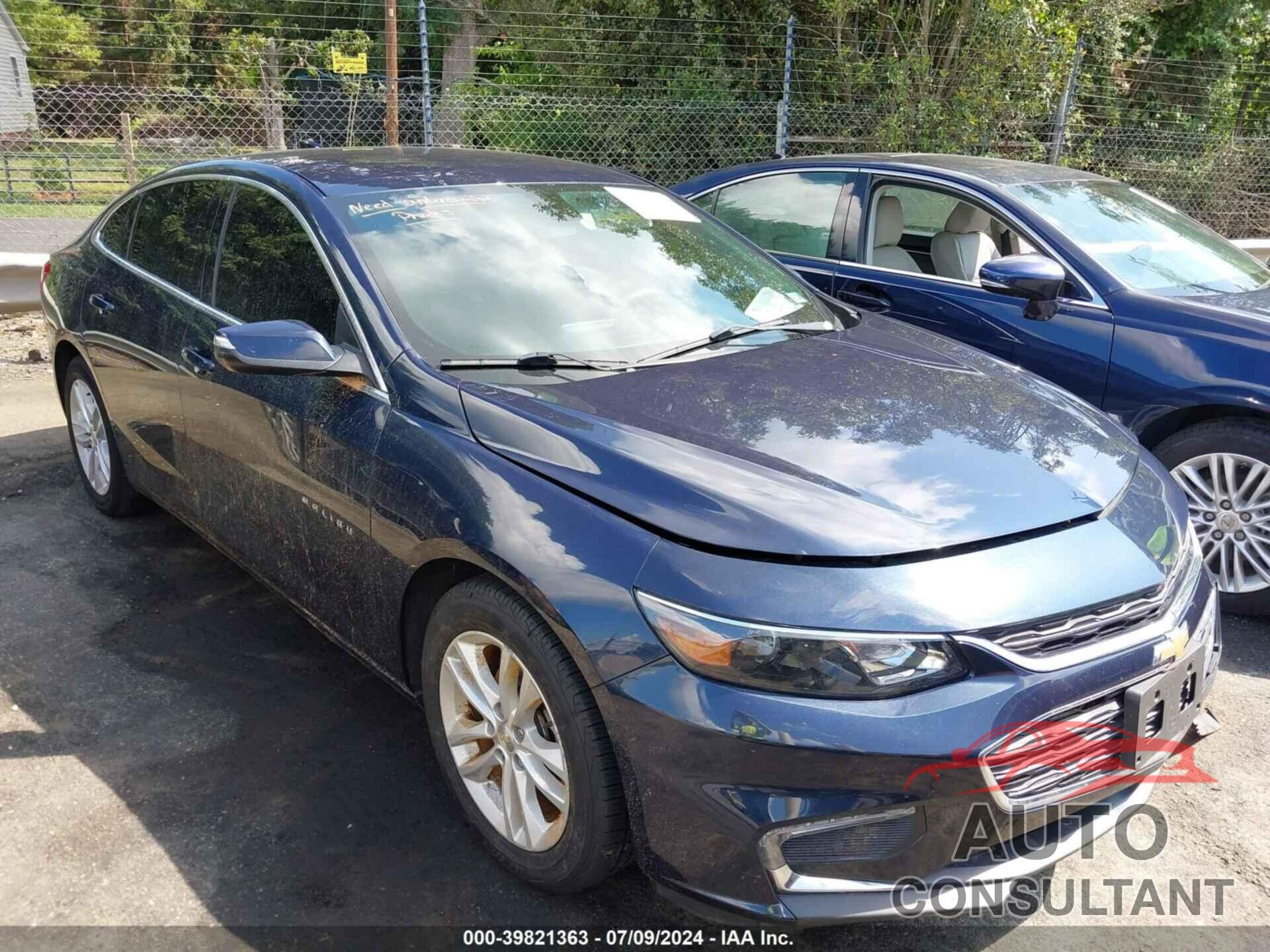 CHEVROLET MALIBU 2018 - 1G1ZD5ST7JF115900