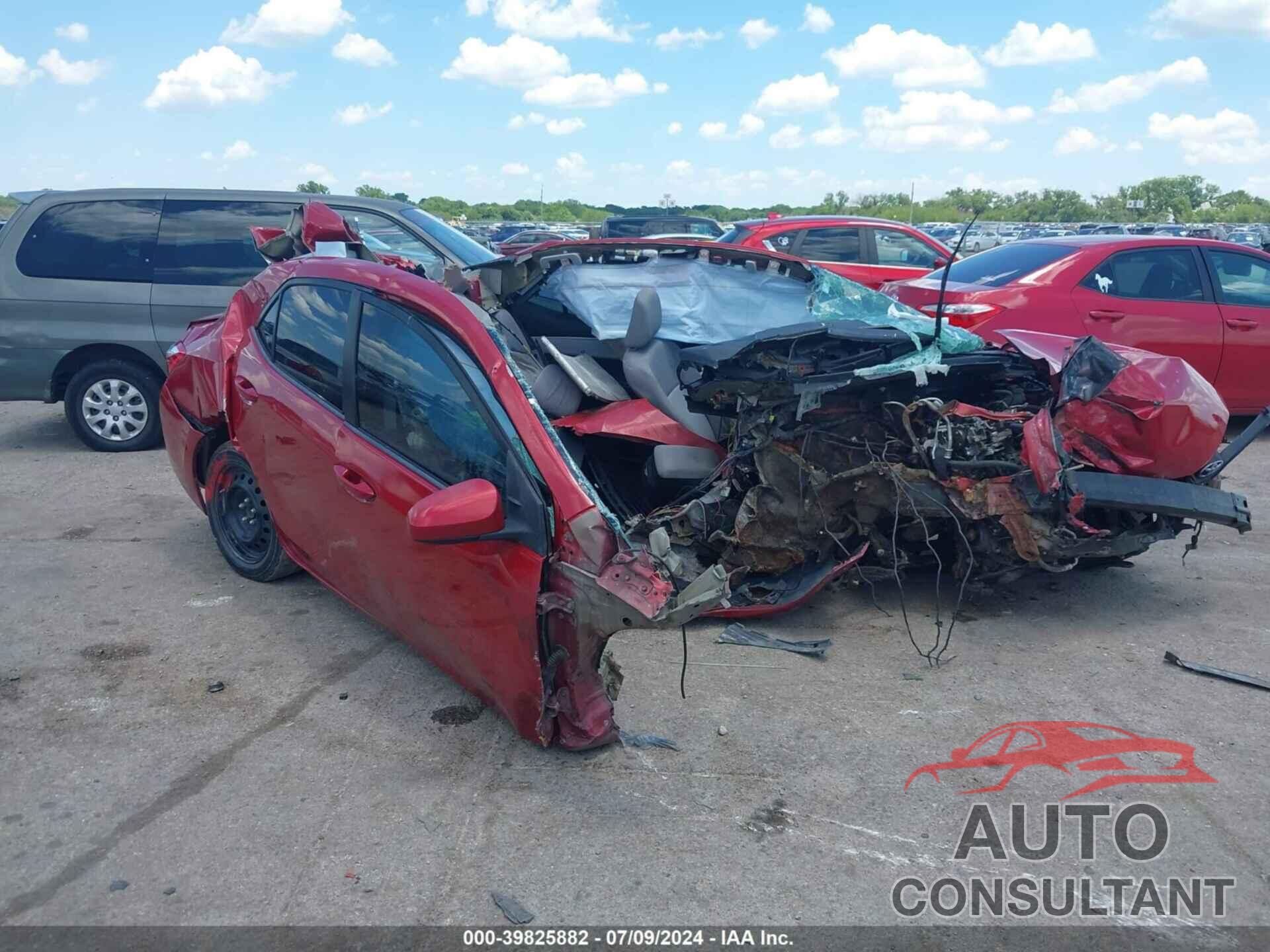 TOYOTA COROLLA 2016 - 5YFBURHE7GP416984
