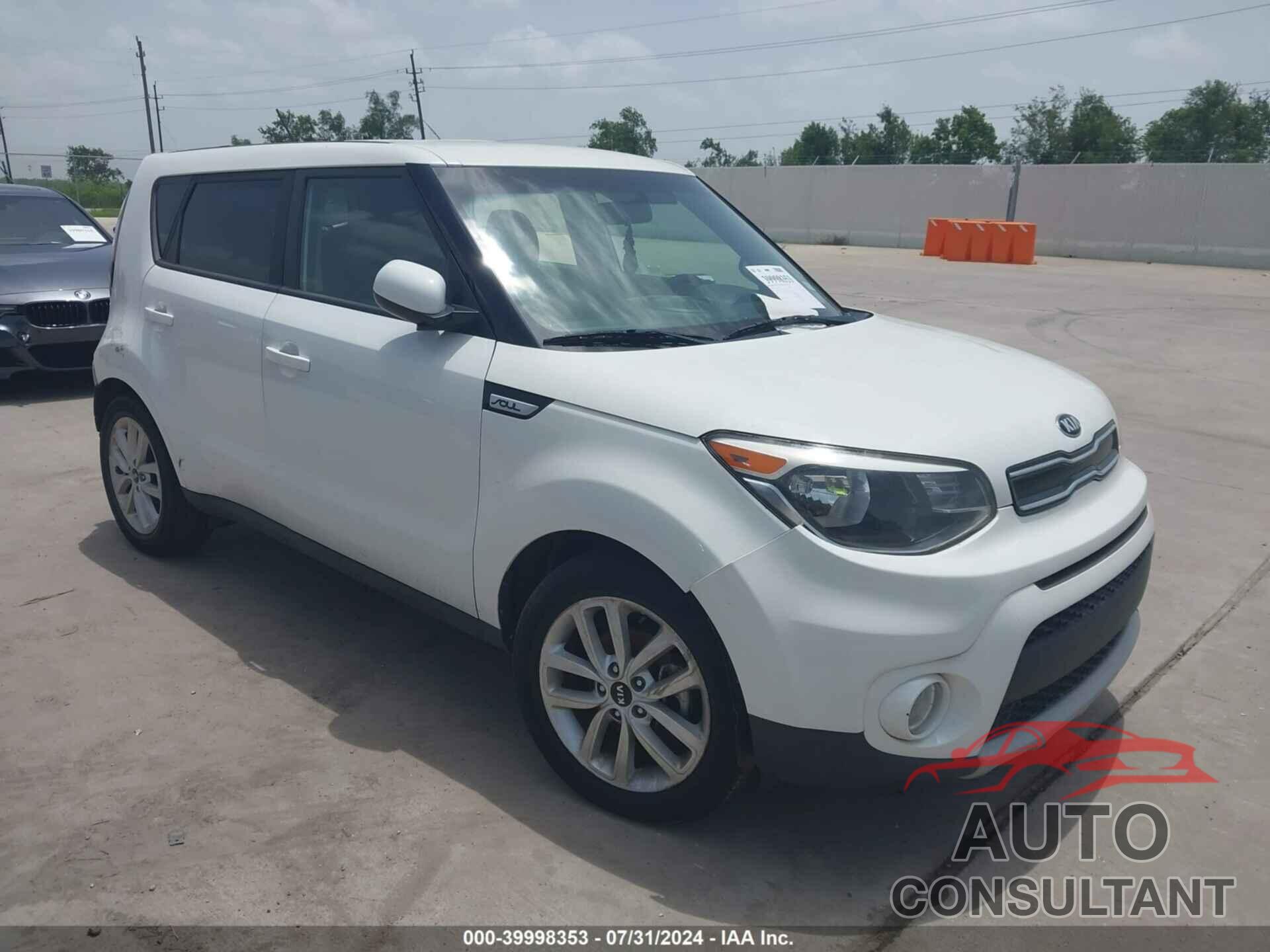 KIA SOUL 2019 - KNDJP3A56K7662235