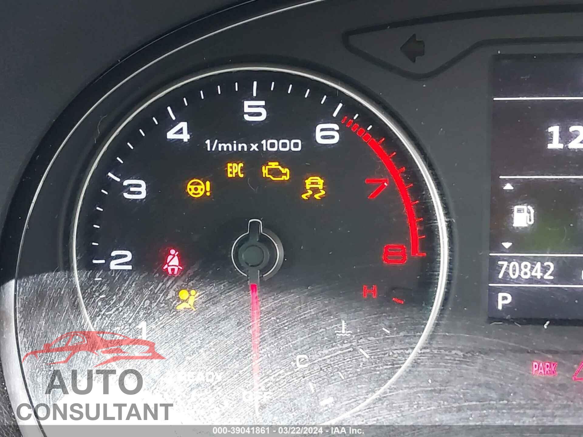 AUDI A3 2017 - WAUB8GFF7H1069678