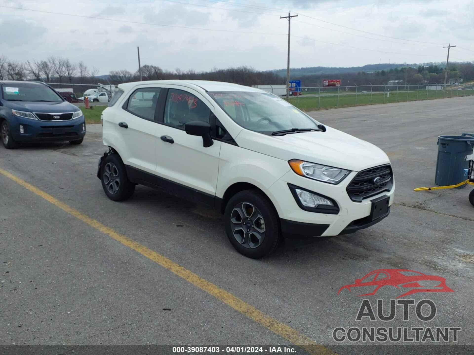 FORD ECOSPORT 2022 - MAJ6S3FL4NC464816